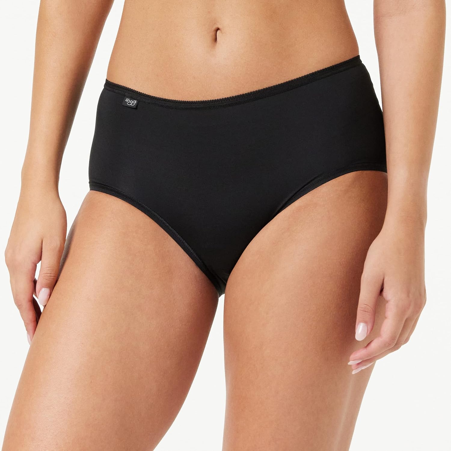 Thumbnail 1 de Sloggi Basic+ Midi C3p Midi Femme (Lot de 3) — Slip midi confortables en microfibre avec Creora