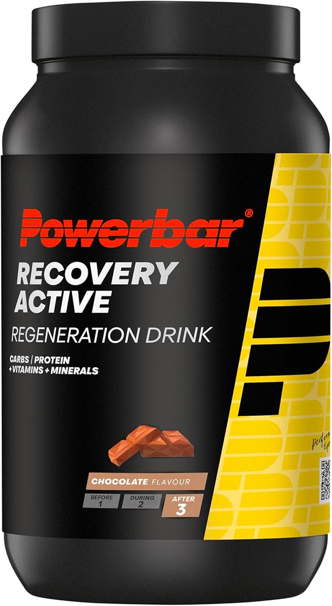Detalle de Powerbar Recovery Active Chocolate 1210g 🍫 Bebida de regeneración