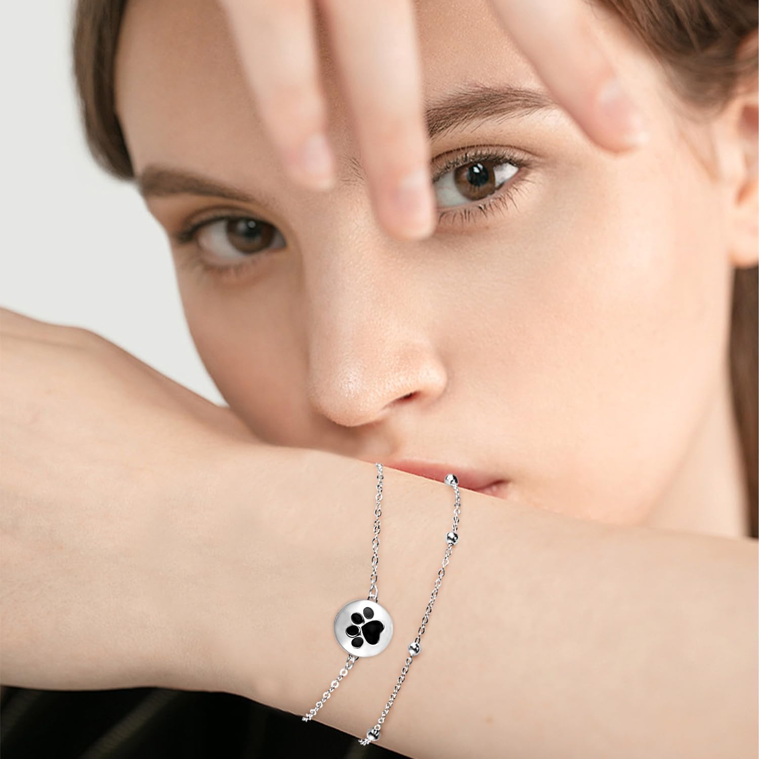 Detalle 2 de J.MUEN Damen Armband 925 Silber đ