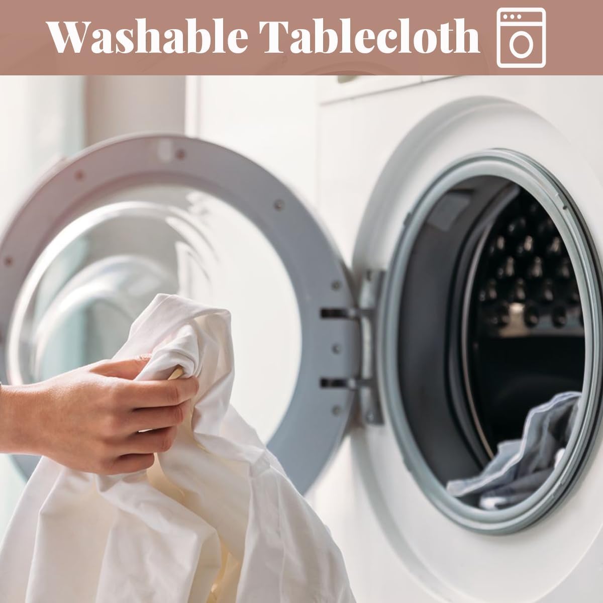 Thumbnail 6 de Odot Mantel Antimanchas Ajustable 140cm 🌧️ Mesa Redonda Impermeable