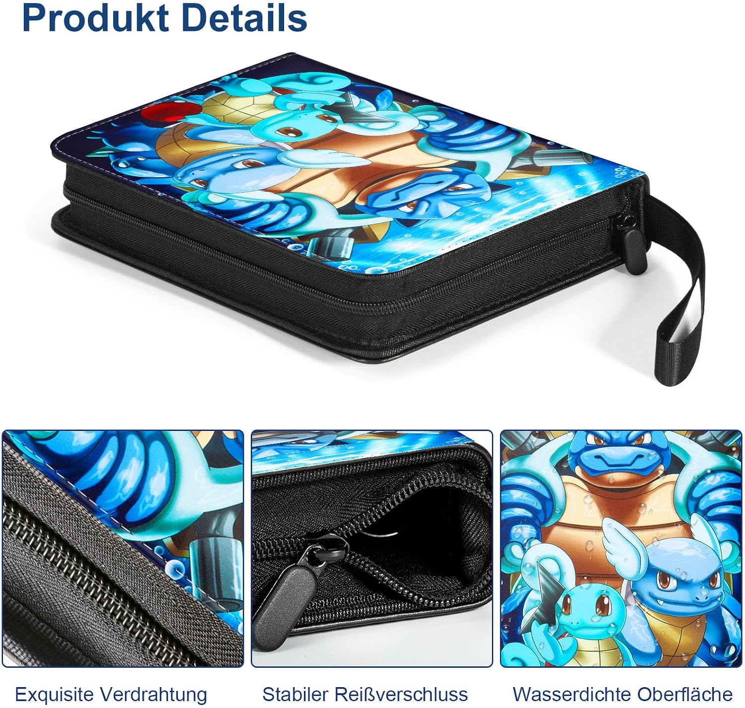 Detalle 1 de Sammelalbum für Pokémon Karten 400 Taschen