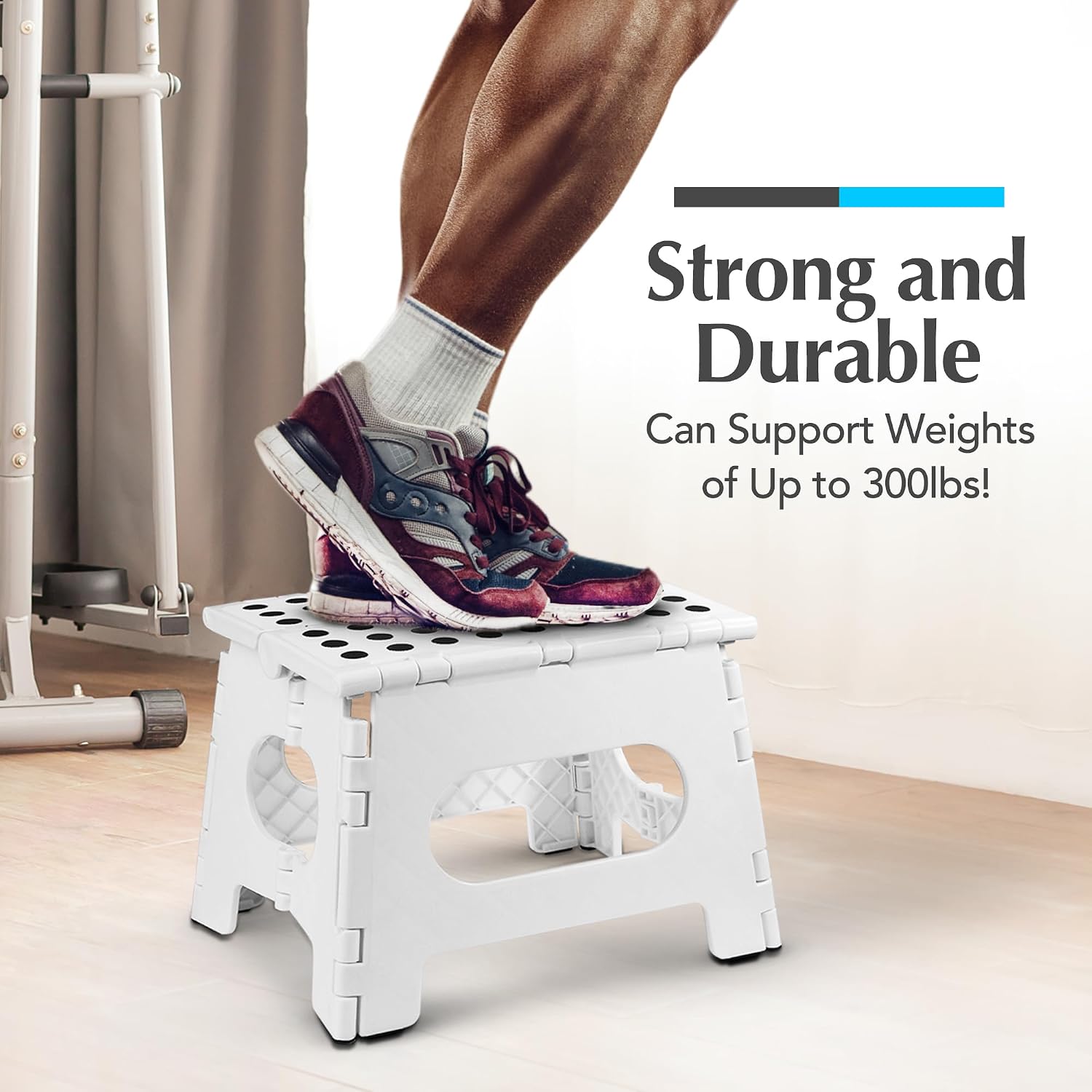 Thumbnail 3 de Handy Laundry Folding Lightweight Step Stool (9 Inch)