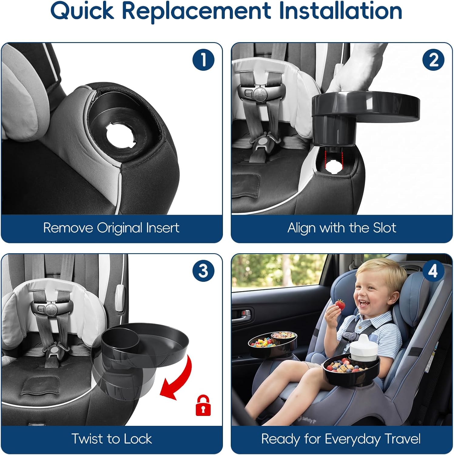 Thumbnail 6 de BBSDA Car Seat Snack Tray for C6577