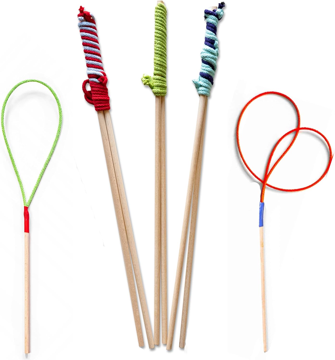 Thumbnail 6 de Bubble Brothers Riesenseifenblasen Set – 3 Holz Seifenblasenstäbe, 50 cm, inklusive 3 Stile