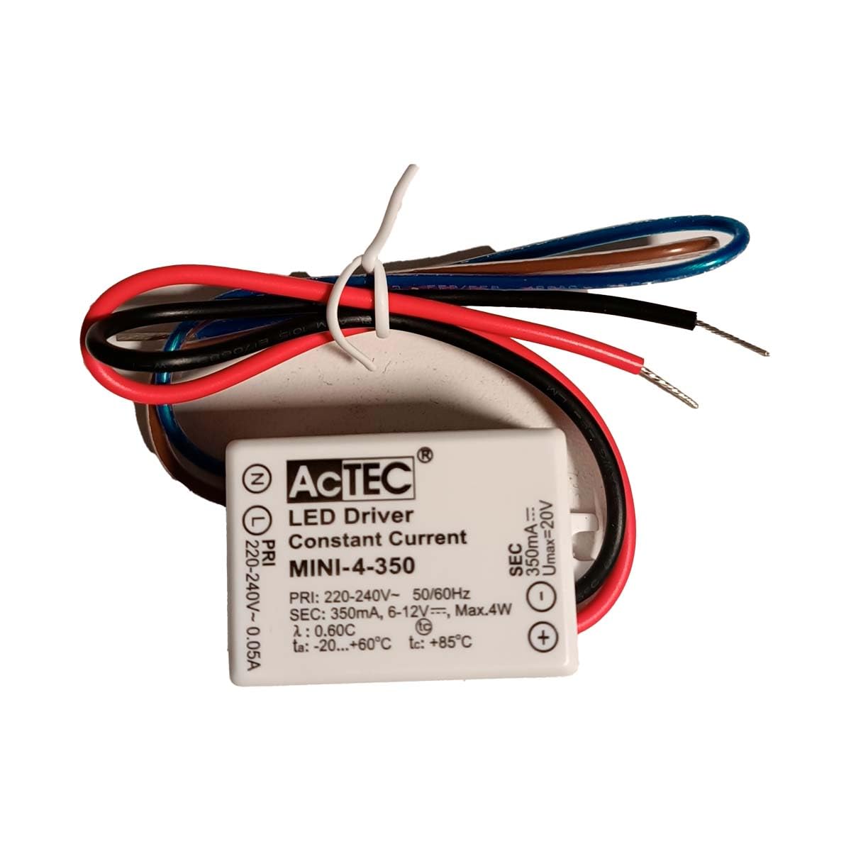 Thumbnail 4 de A2ZWORLD Led Driver 6W 350mA 9-17V IP65 – Alimentatore LED a Corrente Costante per Strisce