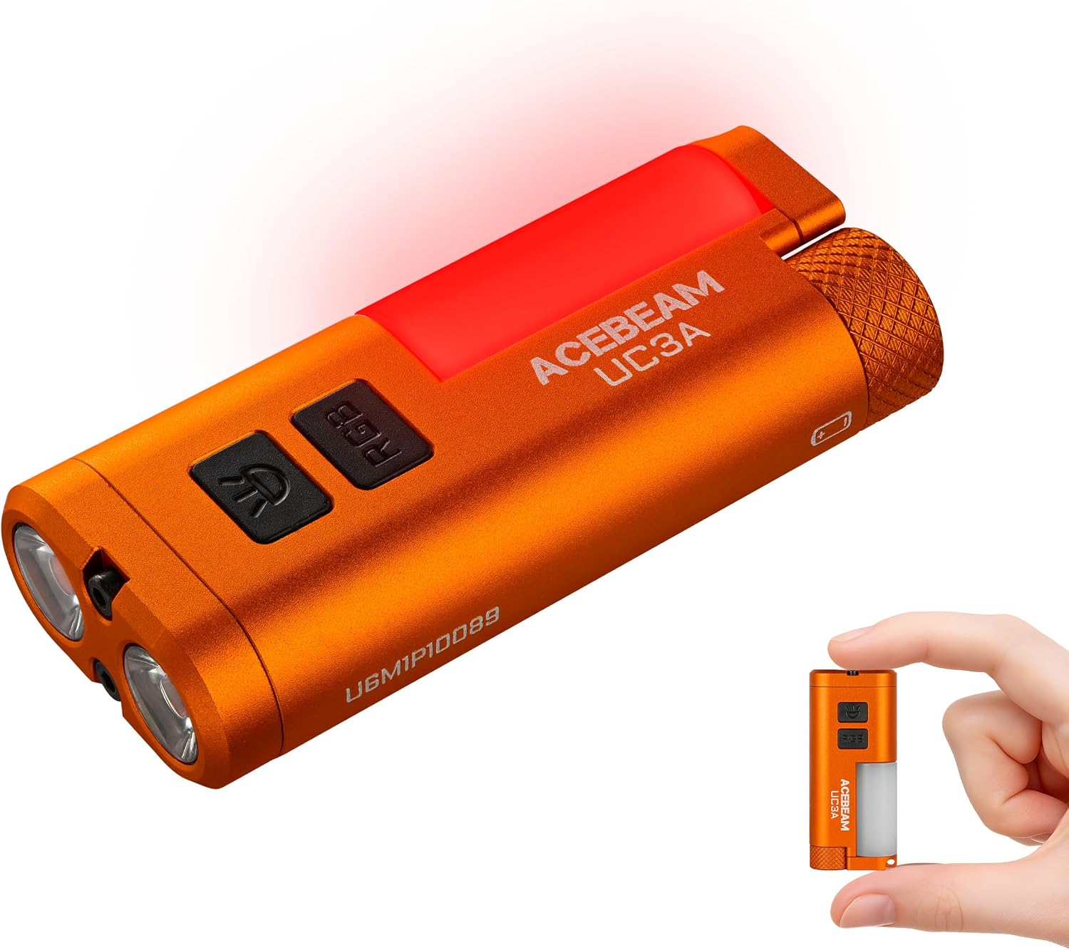 Detalle de ACEBEAM EDC Flashlight, 900 Lumens
