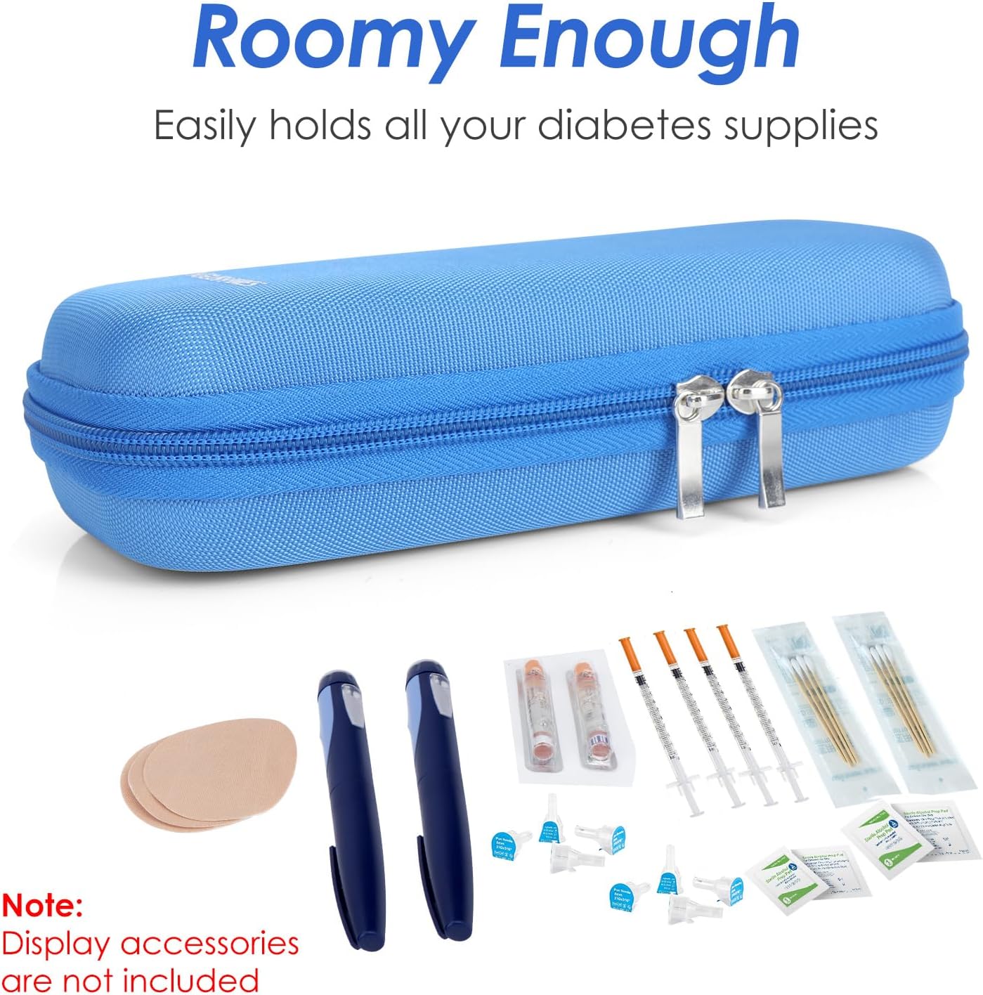 Thumbnail 4 de YOUSHARES Insulin Cooler Travel Case – Monjaro travel case with 2 Ice Packs for Diabetic Supplies