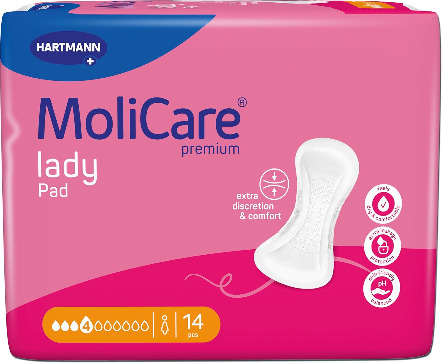 Molicare MoliCare lady Pad 14 serviettes