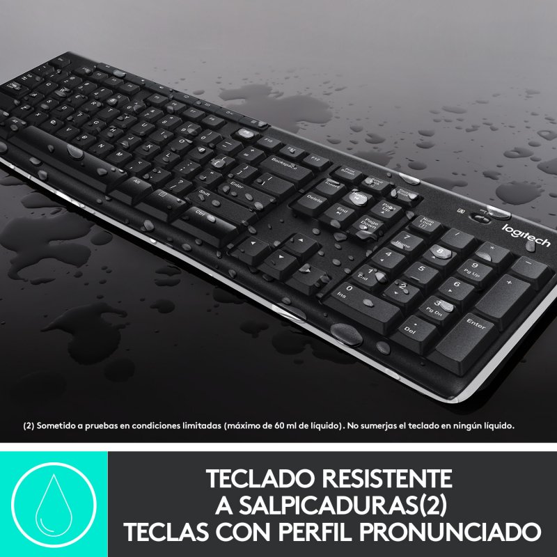 Thumbnail 2 de Logitech MK270 Combo teclado y ratón inalámbrico