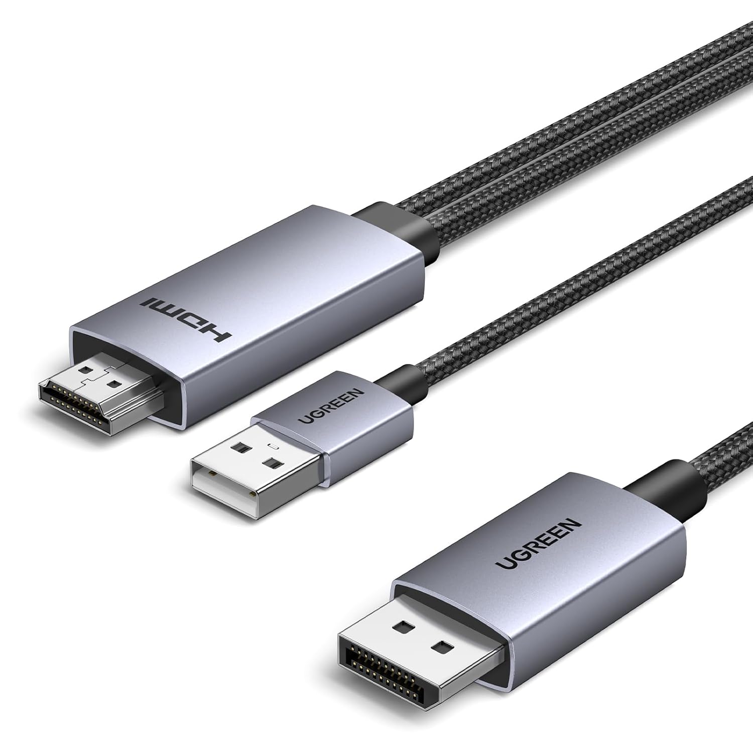 Detalle de UGREEN HDMI vers DisplayPort 4K 60Hz