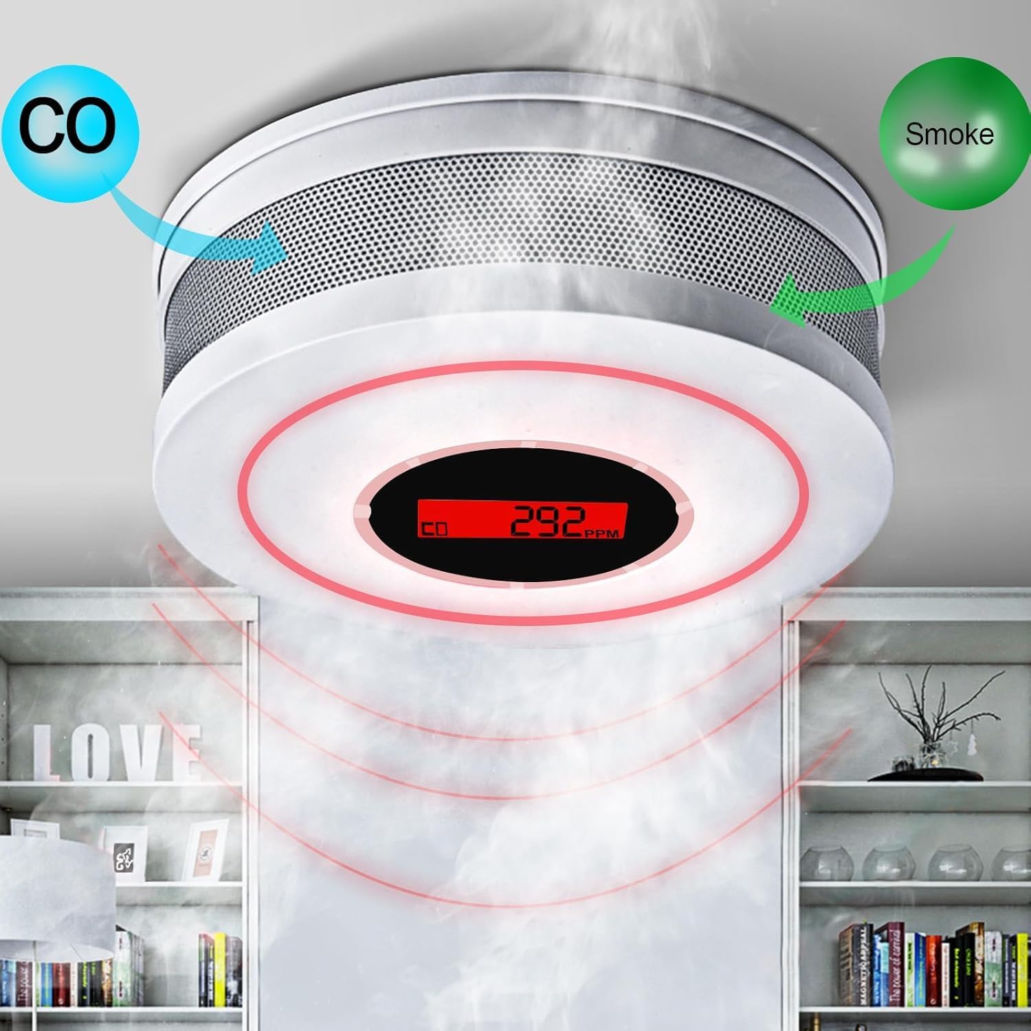 Thumbnail 3 de Smoke and Carbon Monoxide Alarm 85 dB