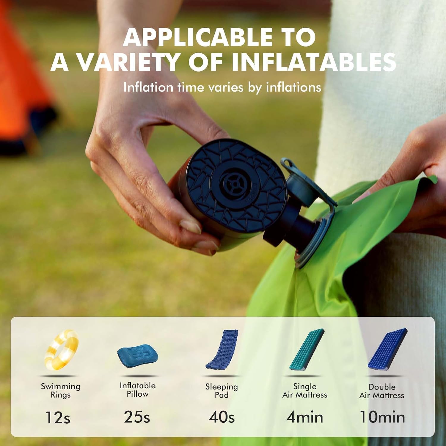 Thumbnail 6 de AKSOUL Electric Air Pump 1600mAh mini