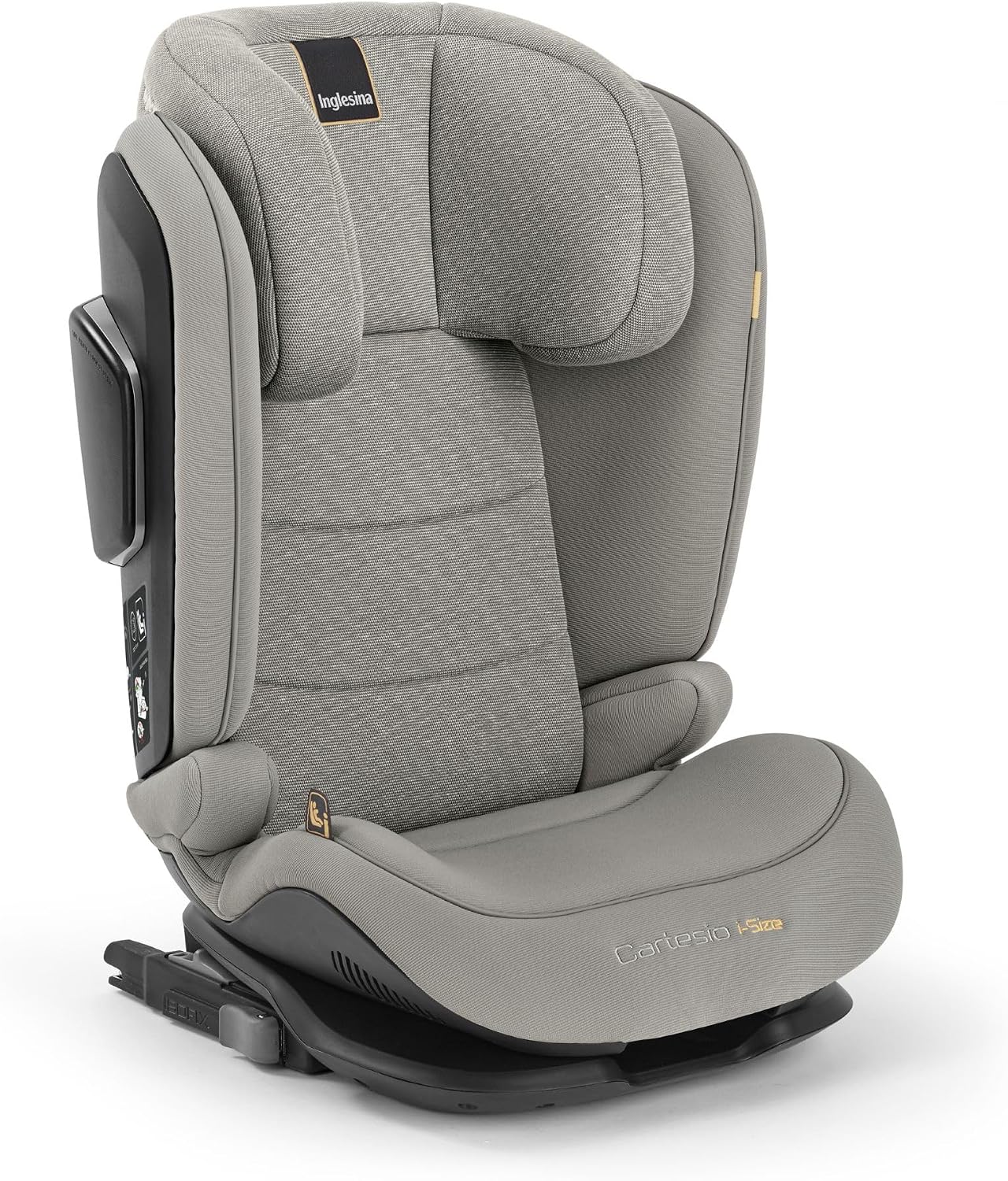 Siège auto Inglesina Cartesio i-Size, Isofix – pour enfants de 3 à 12 ans (100–150 cm) Moon Grey