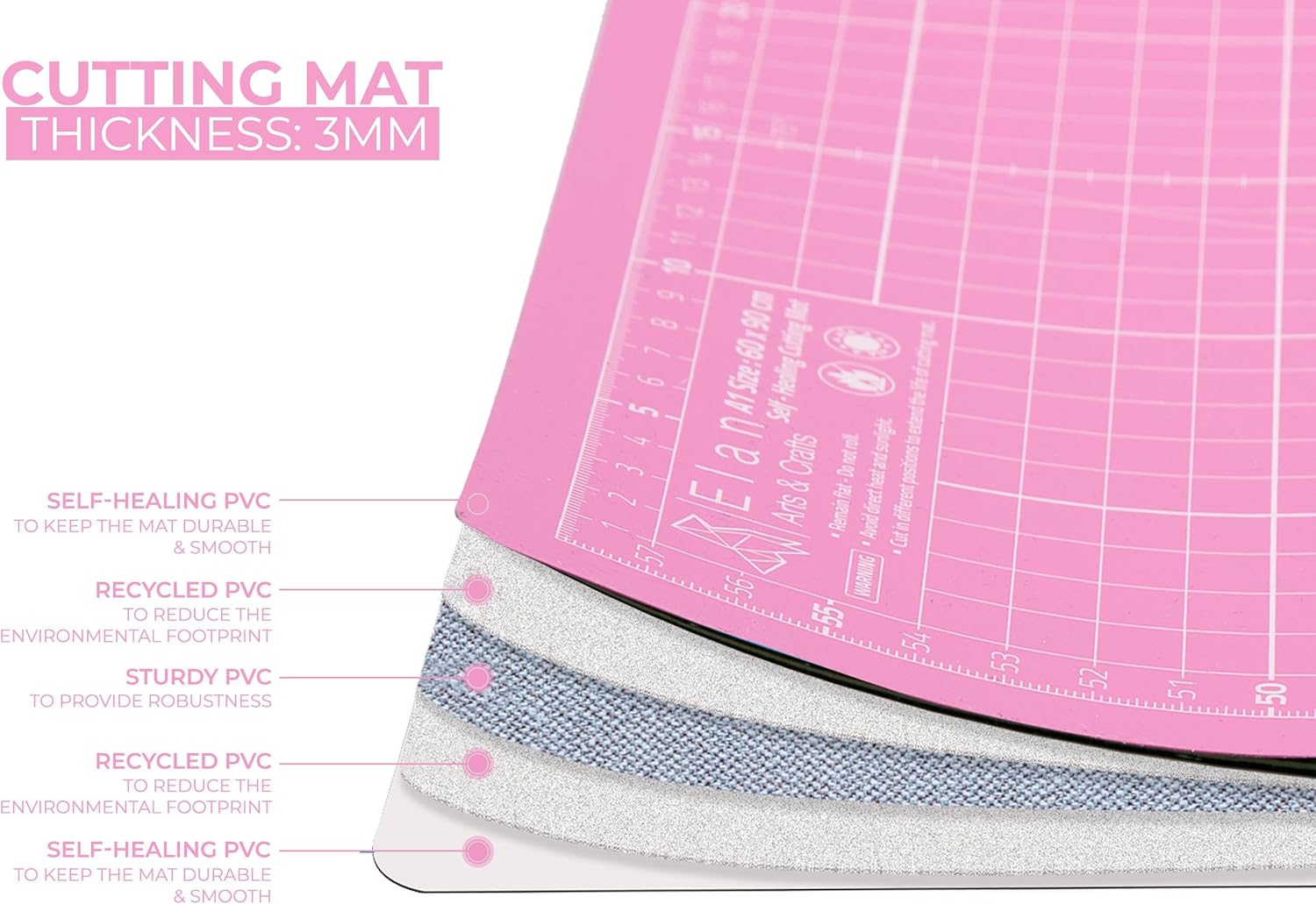 Thumbnail 3 de Elan Tapis de découpe A3 30x44 cm ✂️