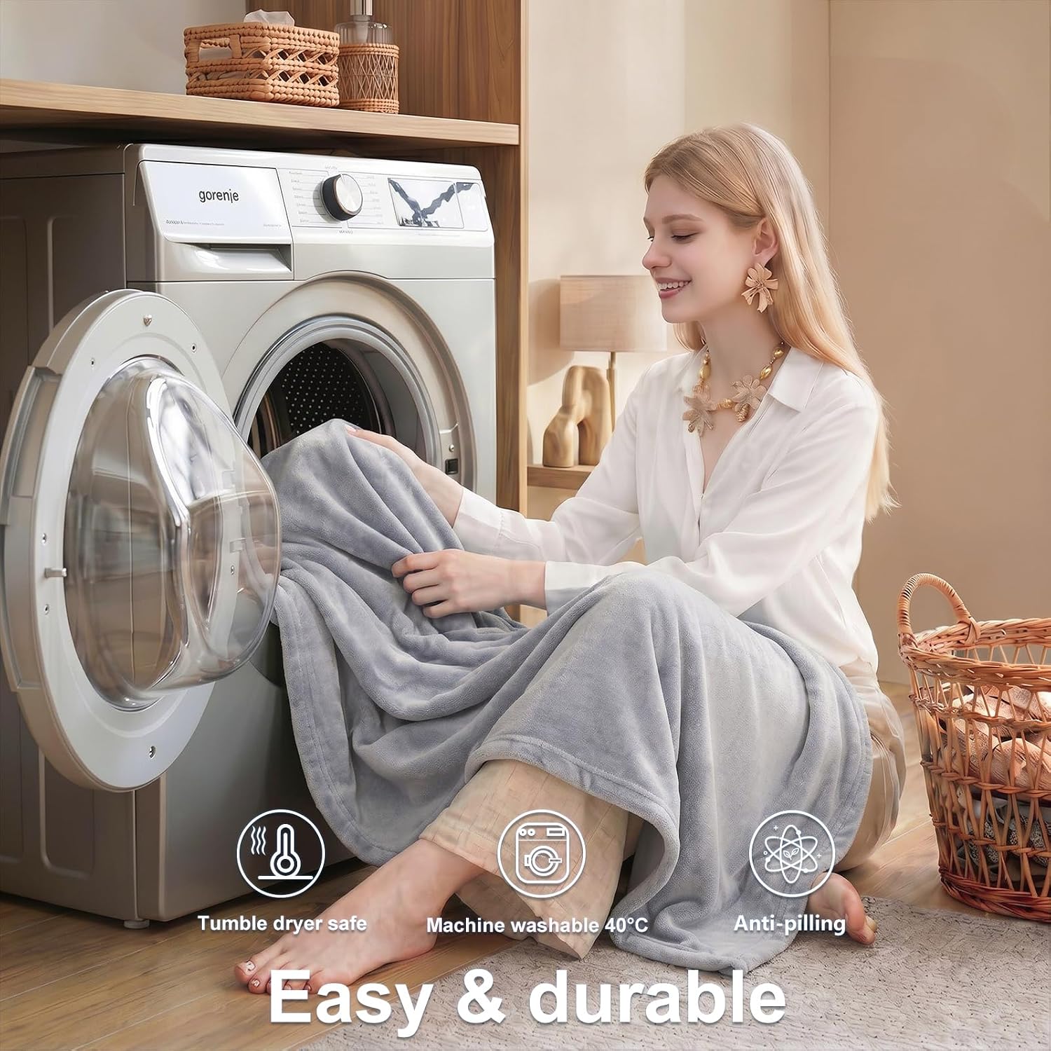 Detalle 2 de WAVVE Fleece Blanket 130x150 cm