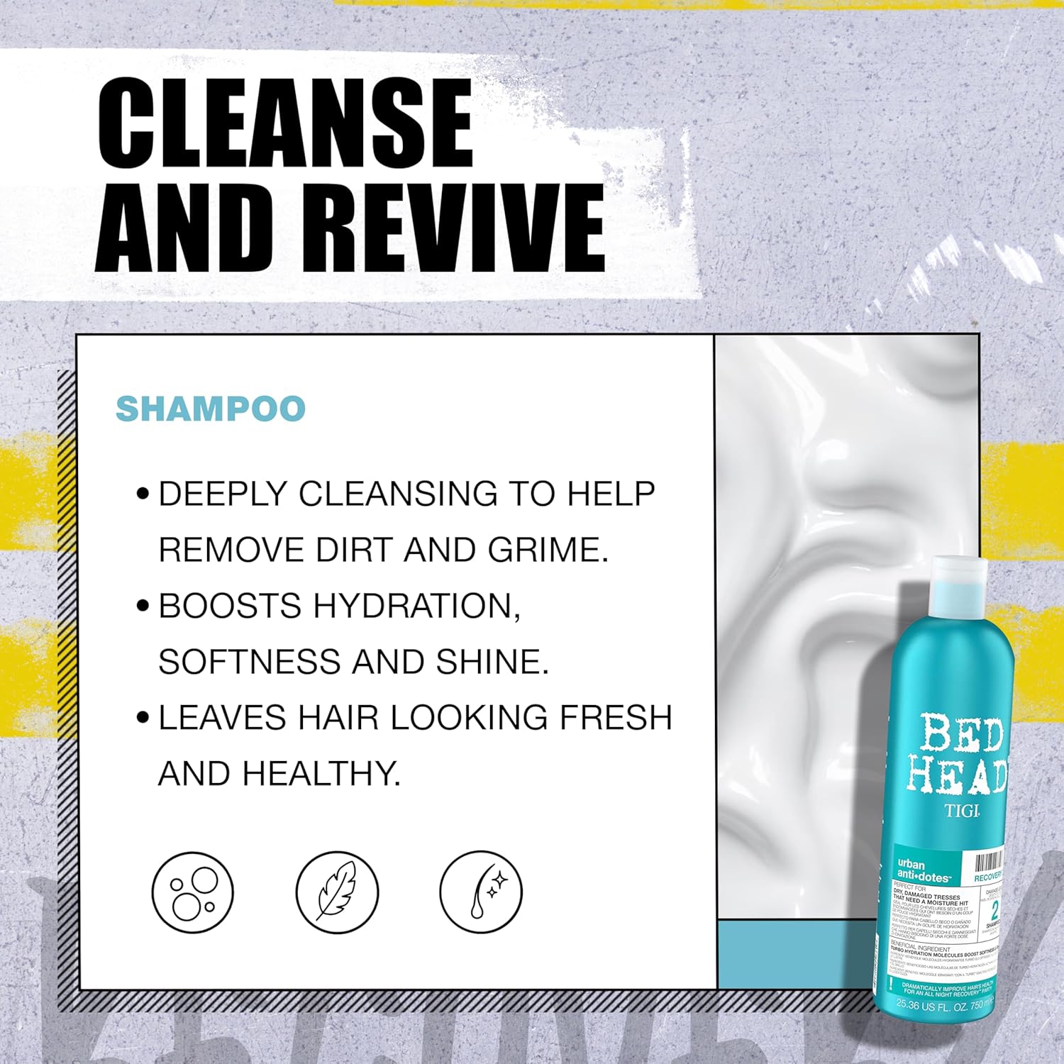 Thumbnail 3 de Bed Head Recovery Shampoo 750 ml