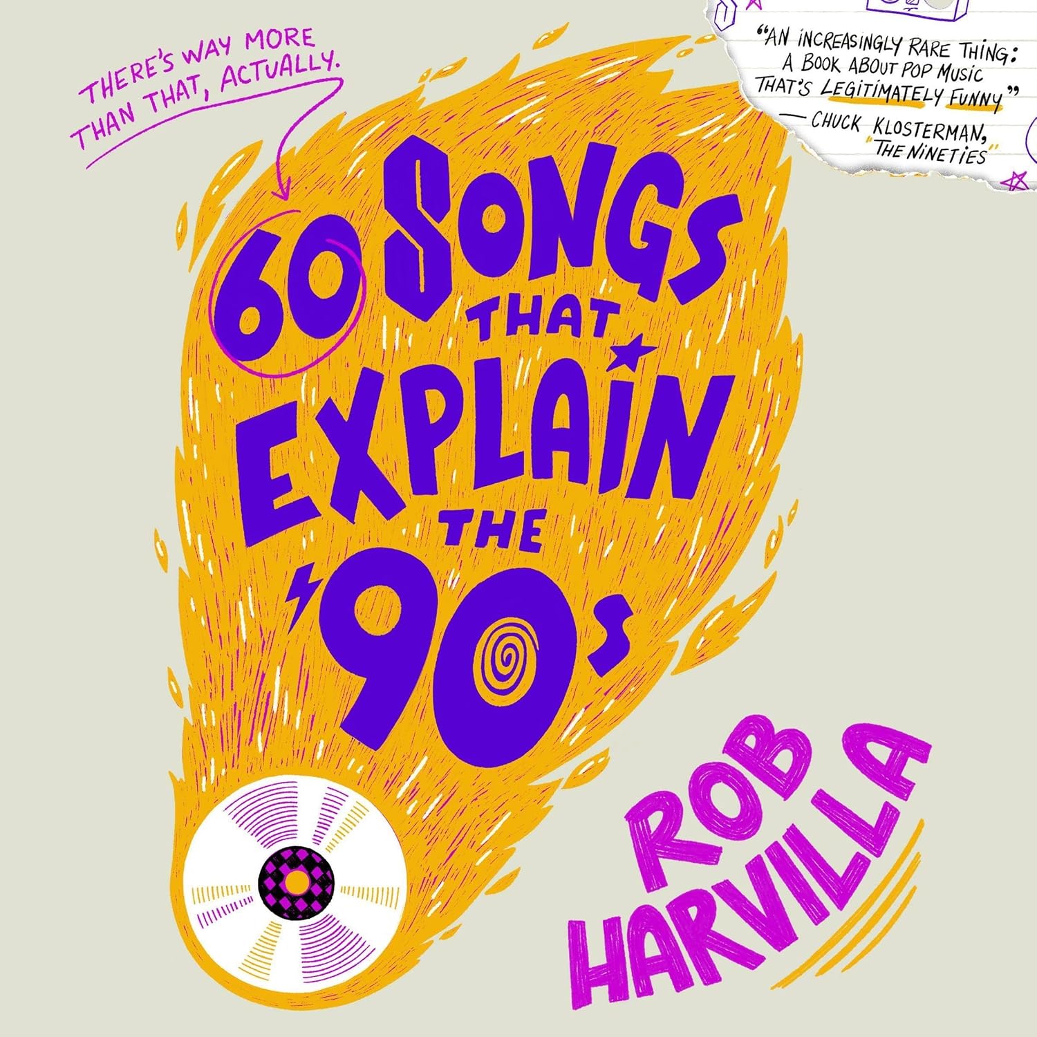 Detalle de 60 Songs That Explain the '90s by Rob Harvilla: Unabridged Audiobook
