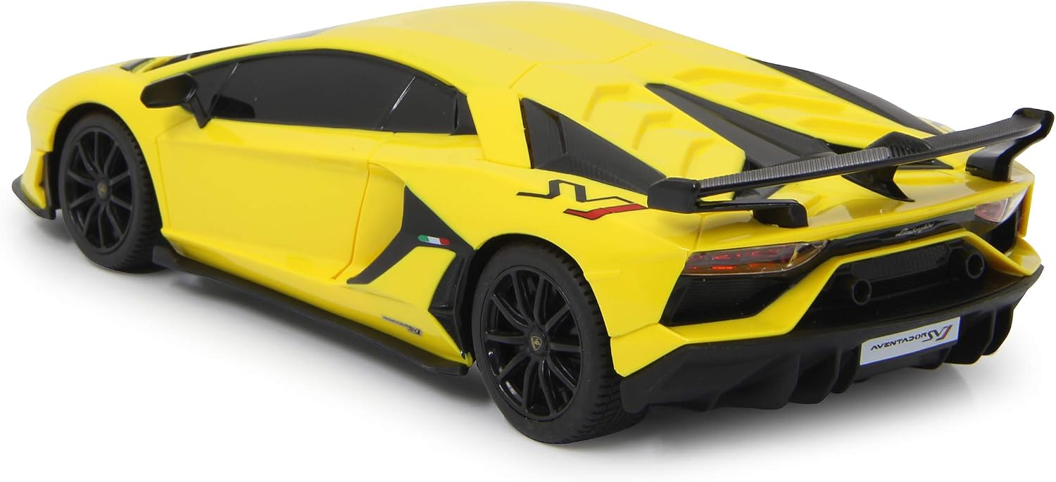 Detalle 2 de Jamara 405187 Lamborghini Aventador SVJ 1:24 – żółty samochód zdalnie sterowany