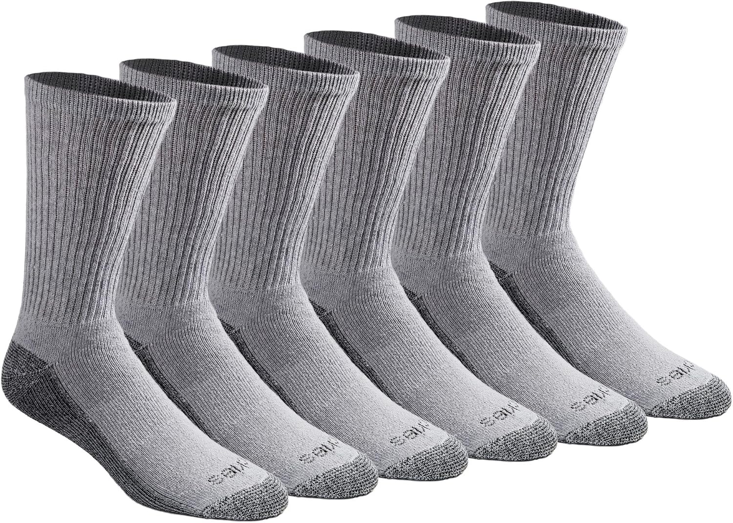 Detalle de Dickies Dri-tech Original crewstrumpor med fukthantering och ventilation, 6-pack