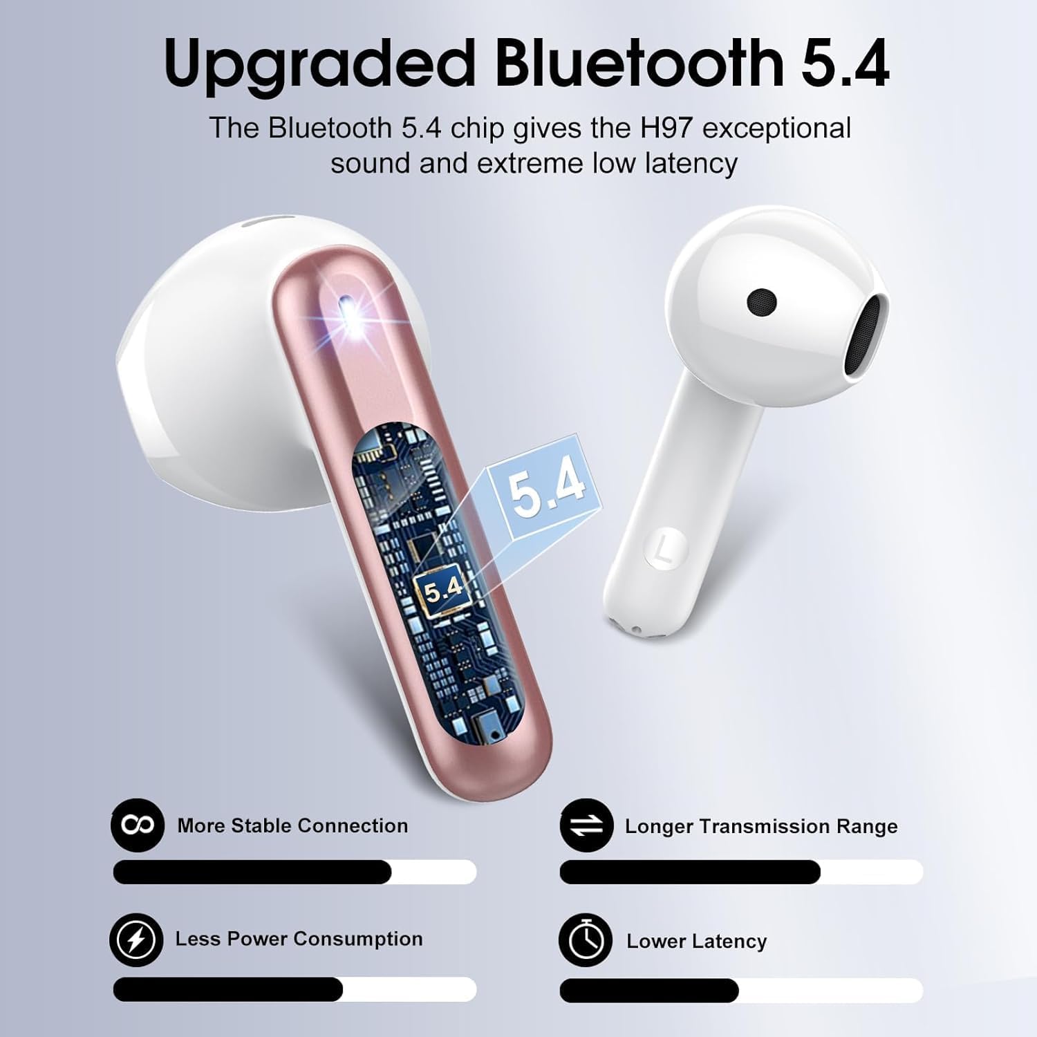 Thumbnail 1 de Wireless Earbuds 2026 Bluetooth 5.4