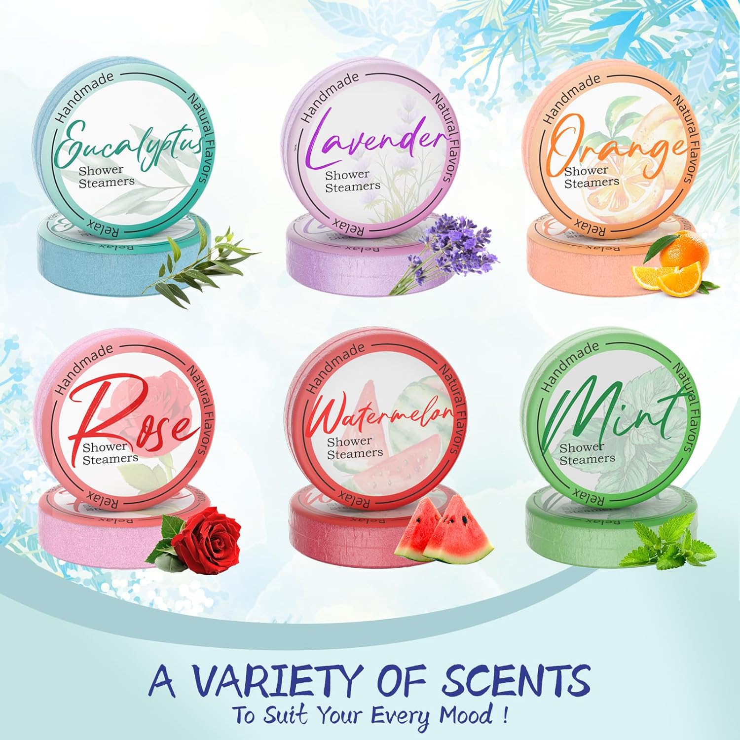 Detalle 2 de Shower Steamers Aromatherapy 8 Pack 8-count