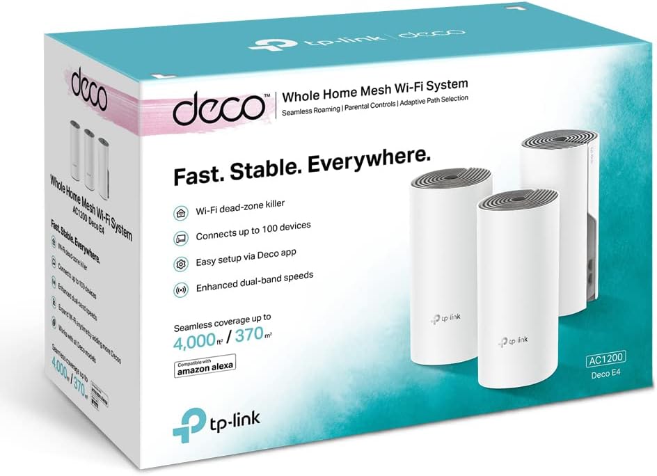 Thumbnail 6 de TP-Link Deco E4 Mesh Set 370 m²