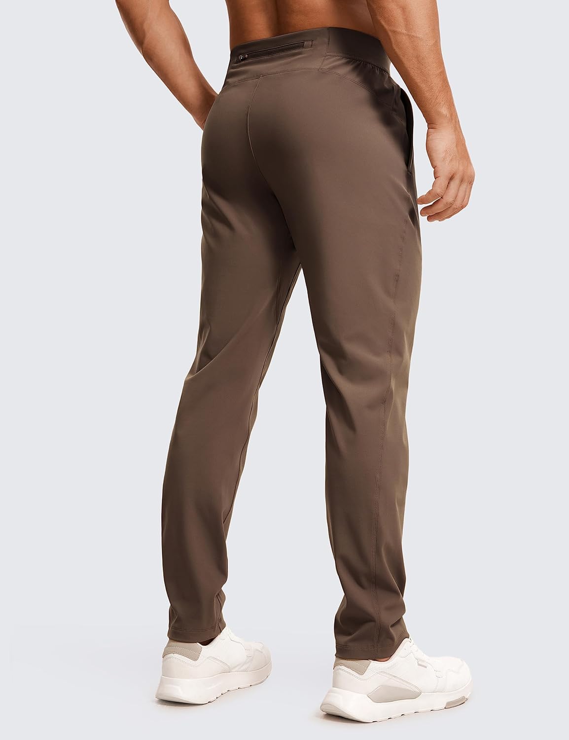 Detalle 2 de CRZ YOGA Joggers Leggeri da Uomo con Tasche, pantaloni da viaggio per escursionismo – 76 cm
