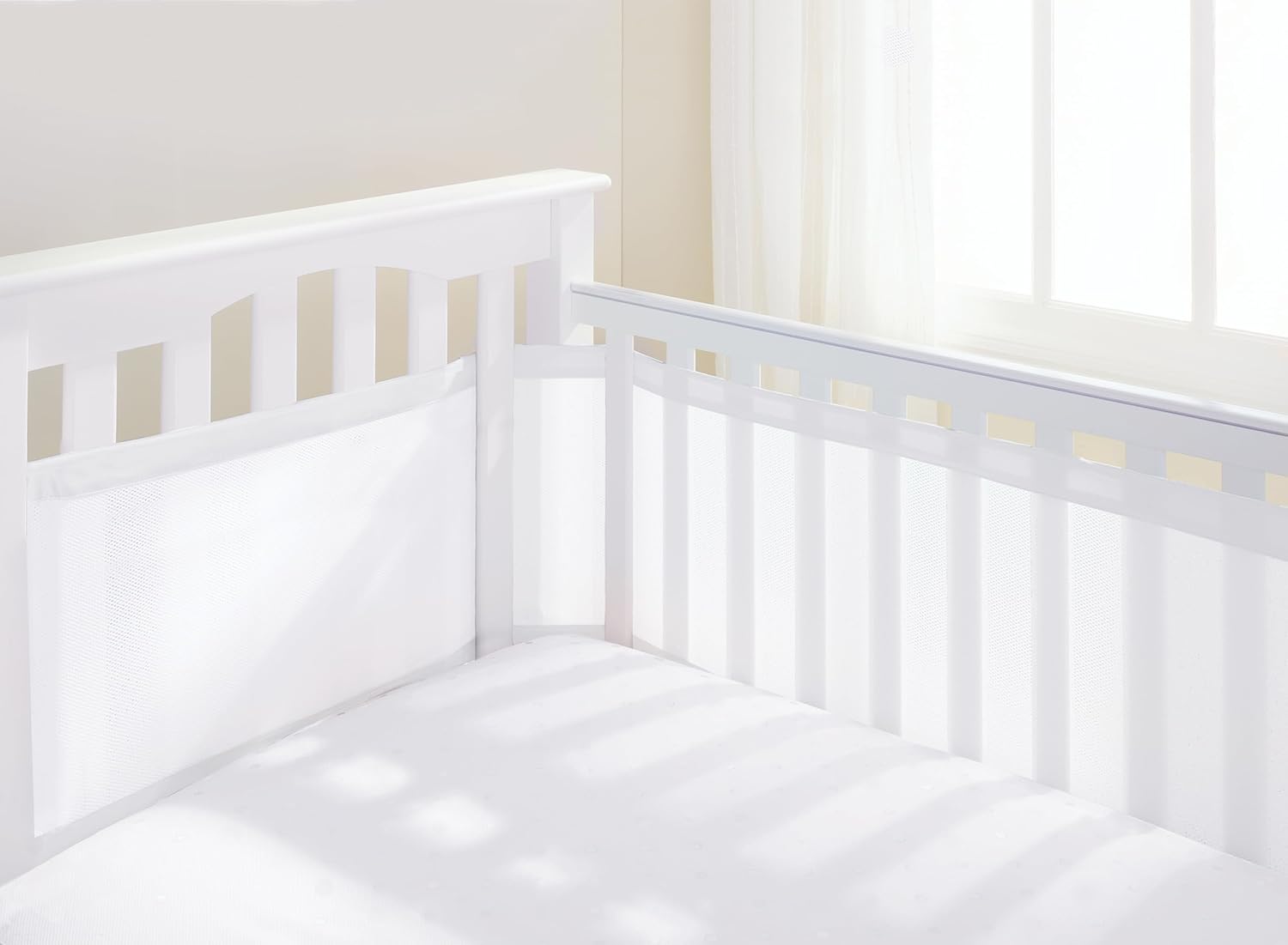 Detalle de AirflowBaby Essential 2mm Breathable Mesh Cot Liner