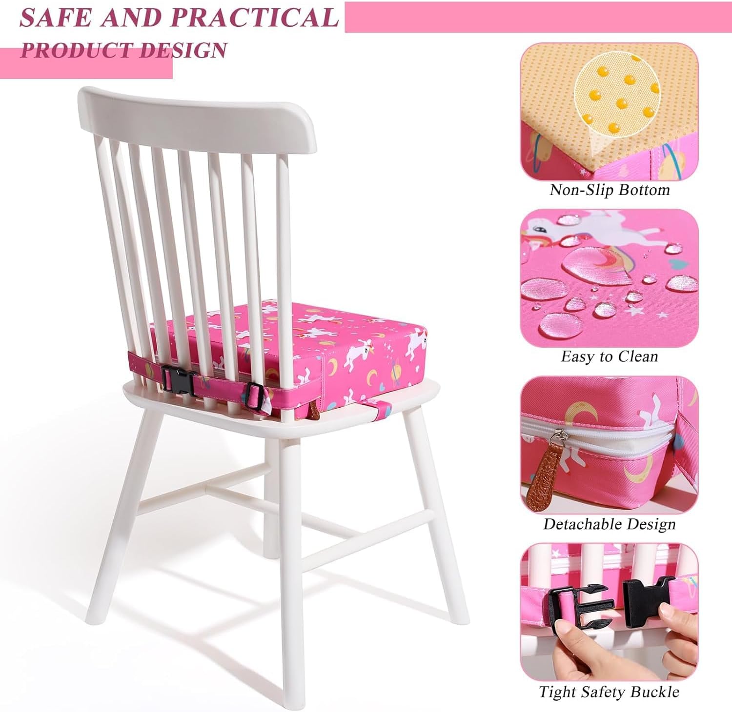 Thumbnail 5 de TOTIDYH Toddler Booster Seat for Dining Chair