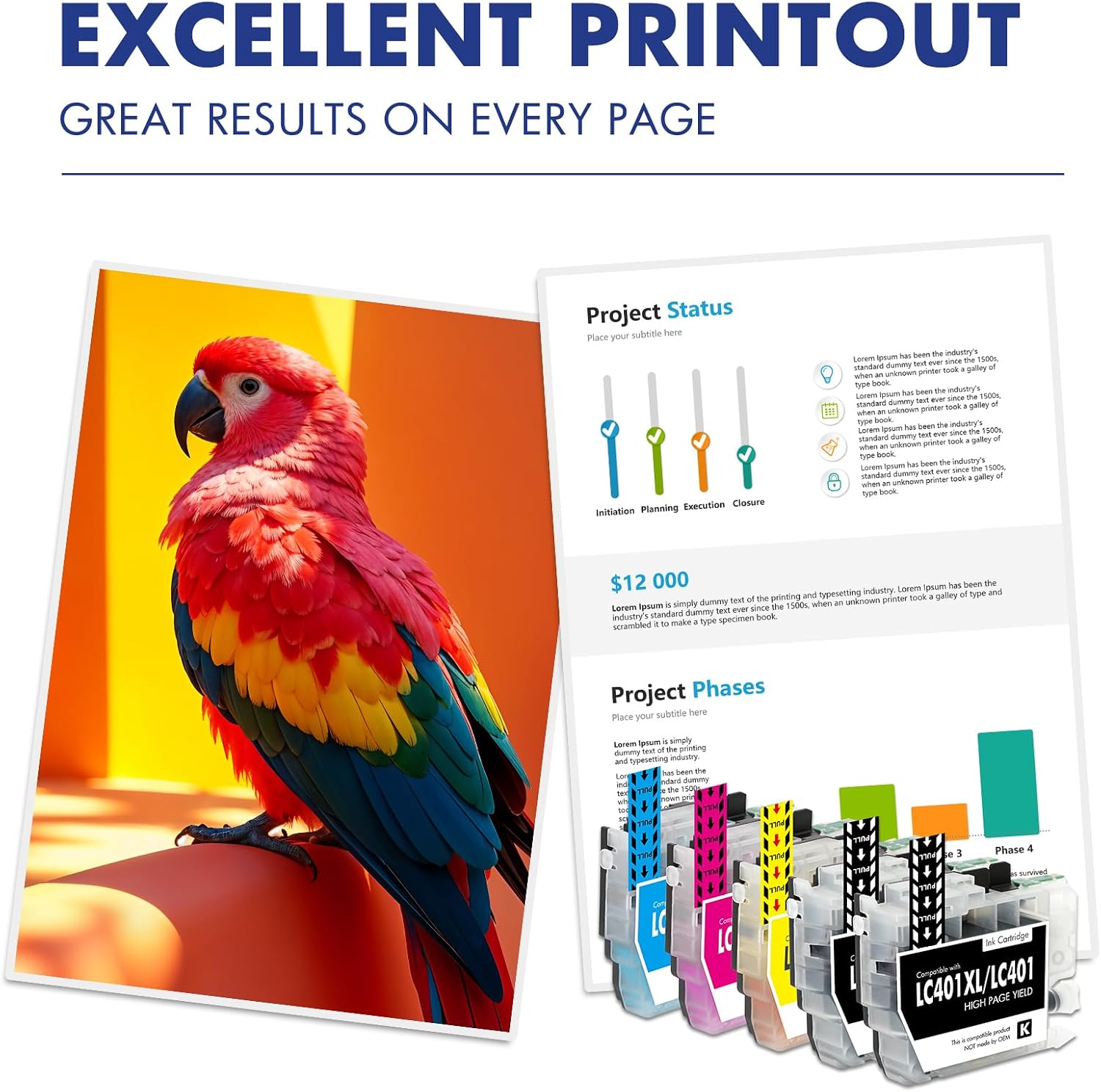 Detalle 2 de LC401XL Compatible Ink Cartridges