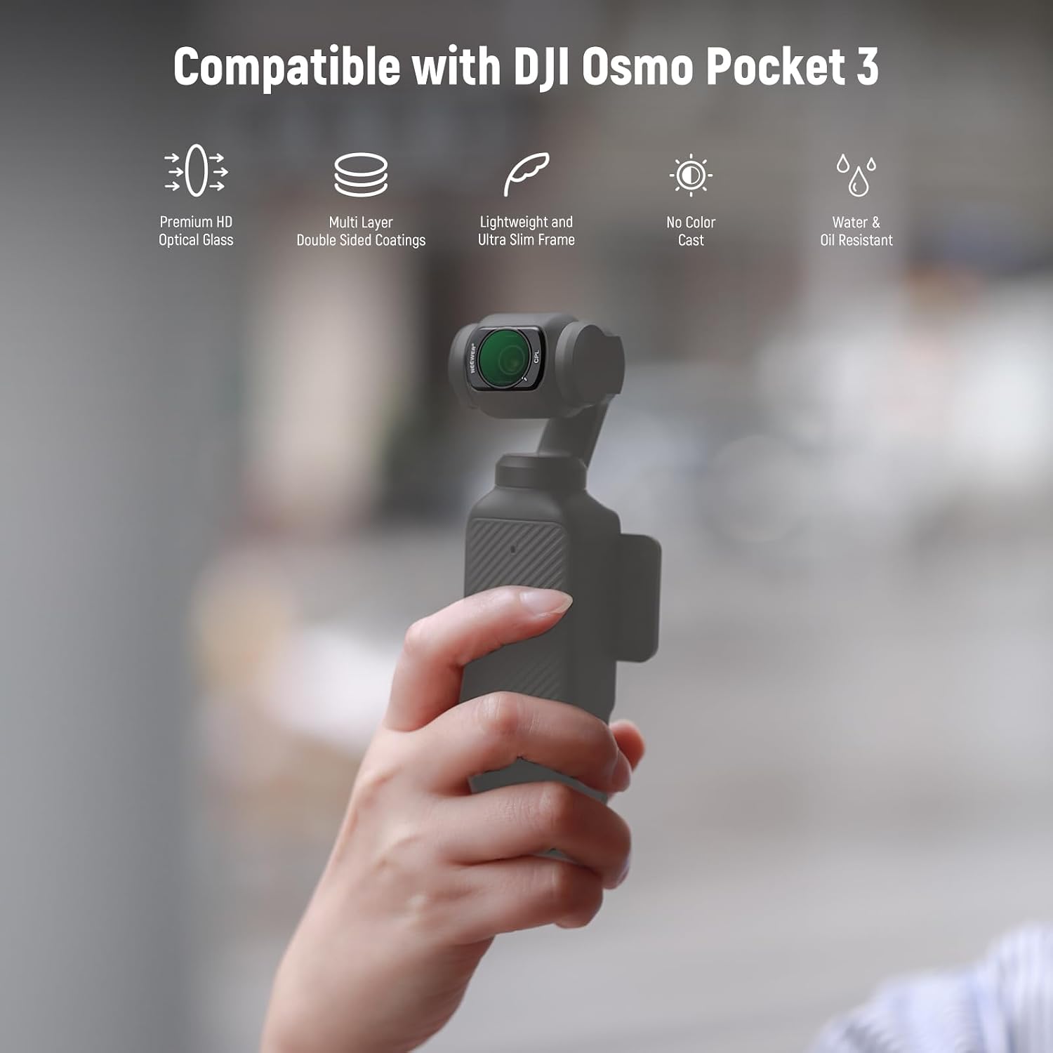 Thumbnail 1 de NEEWER Osmo Pocket 3 ND filter set