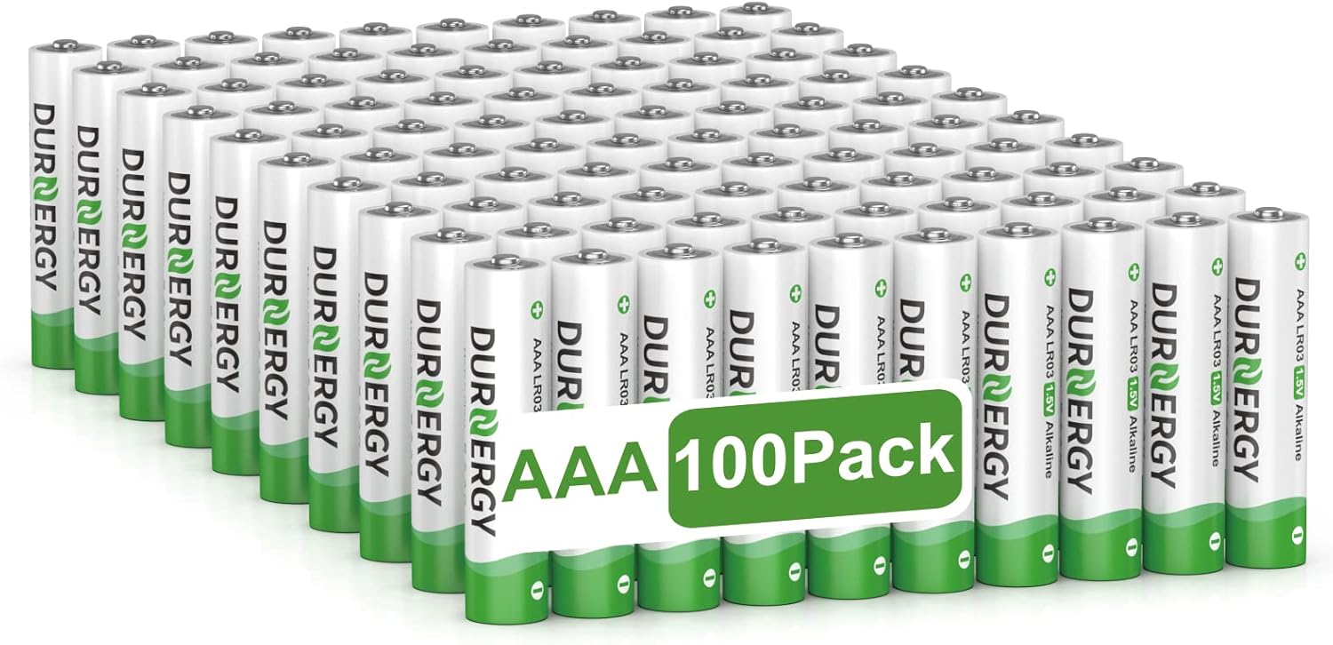 Detalle de DURNERGY AAA 100-Pack Alkaline