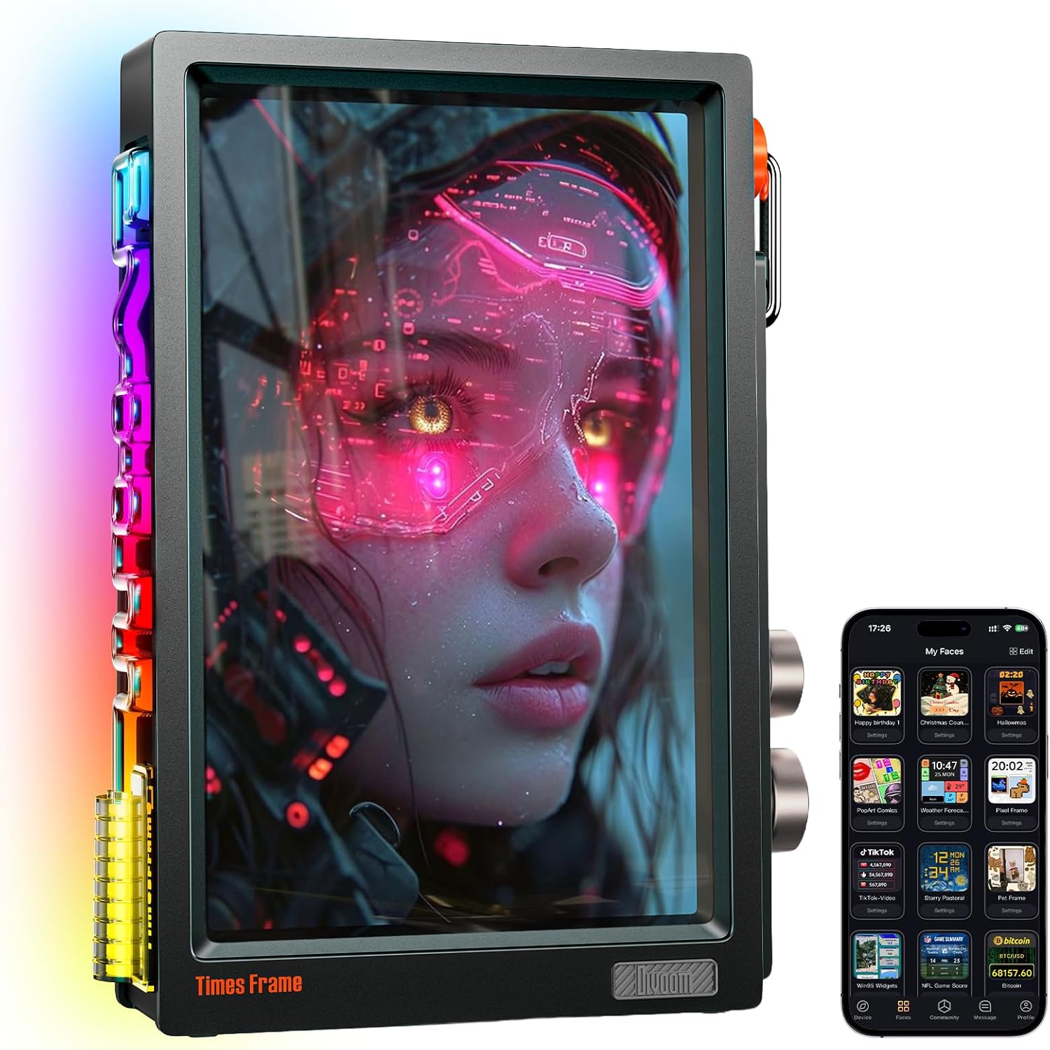 Detalle de Divoom Times Frame 10.1" WiFi digital frame