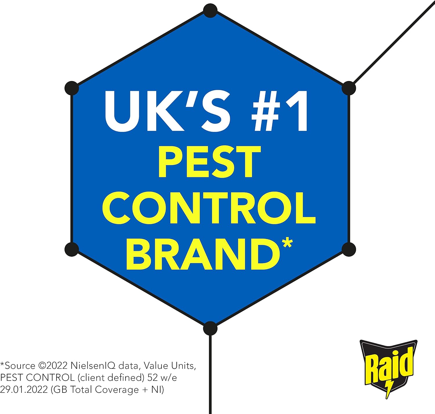 Thumbnail 6 de Raid Fly, Wasp & Mosquito Killer with Eucalyptus Aroma Oil (6 x 300ml) – Indoor Use