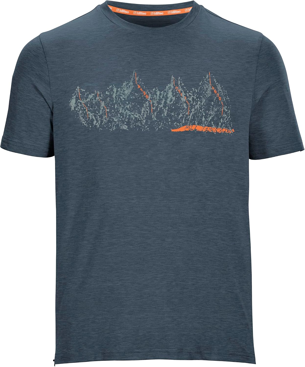 Detalle de Killtec Herren Lilleo Mn Tshrt C Funktions T-Shirt – schnelltrocknend, feuchtigkeitstransportierend