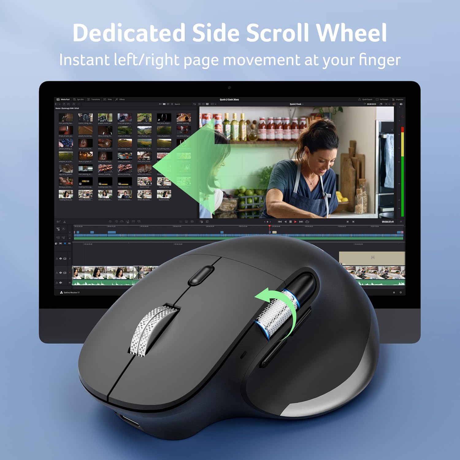 Detalle de Acer Wireless Mouse with 4800 DPI