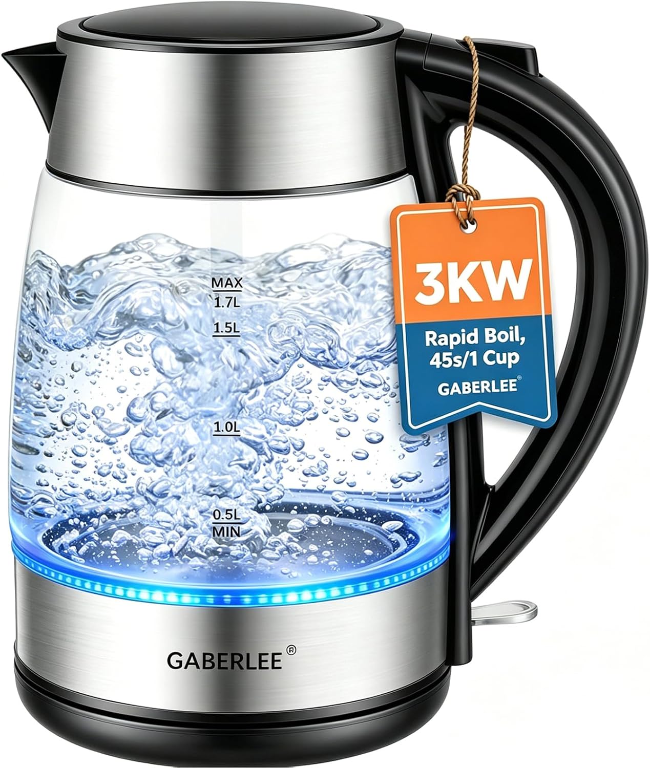 Detalle de Electric Kettle 1.7L 3000W