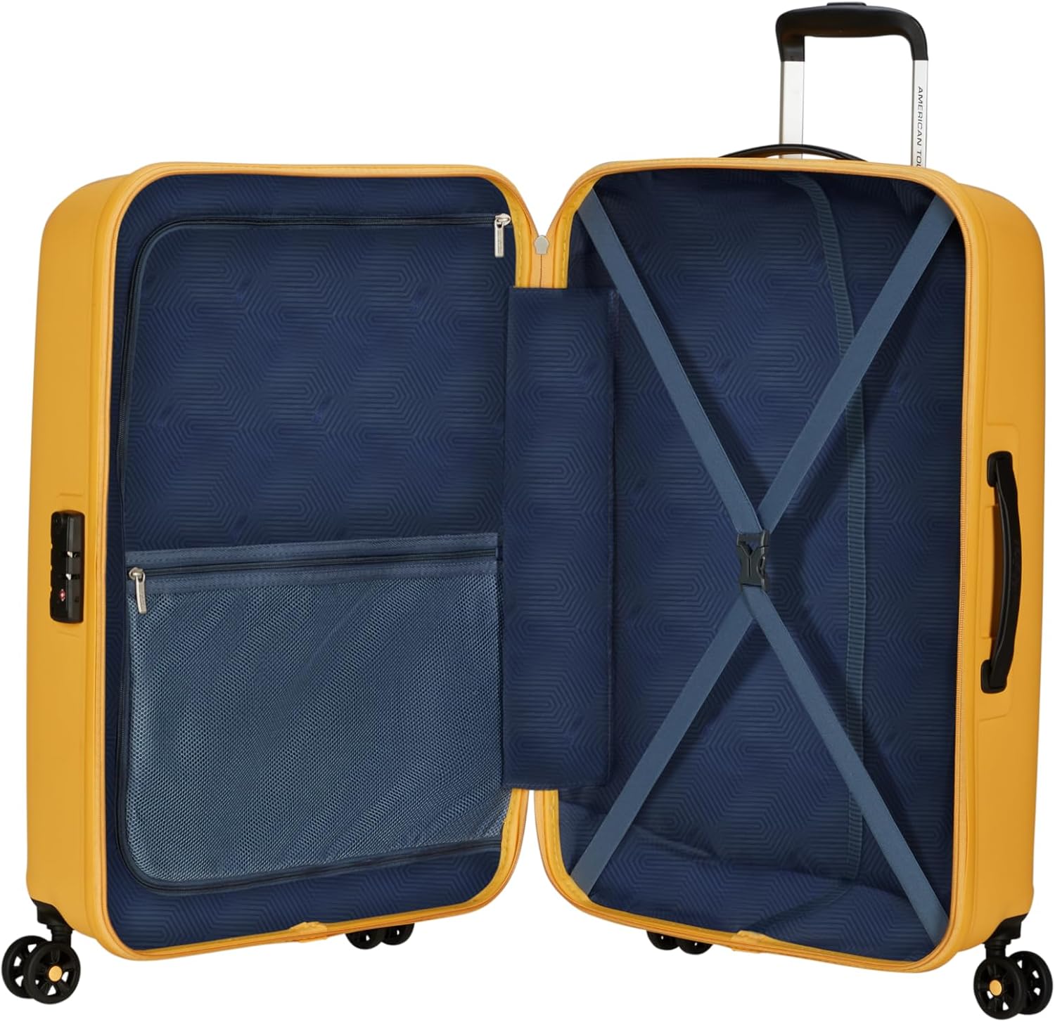 Thumbnail 2 de American Tourister Ellipso Spinner M Maleta 68cm Amarillo 🍌