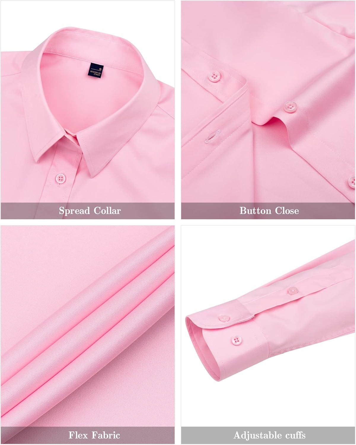 Thumbnail 3 de J.VER Damen-Bluse Casual Business mit Stretch-Anteil, Button-Down-Kragen und Langarm