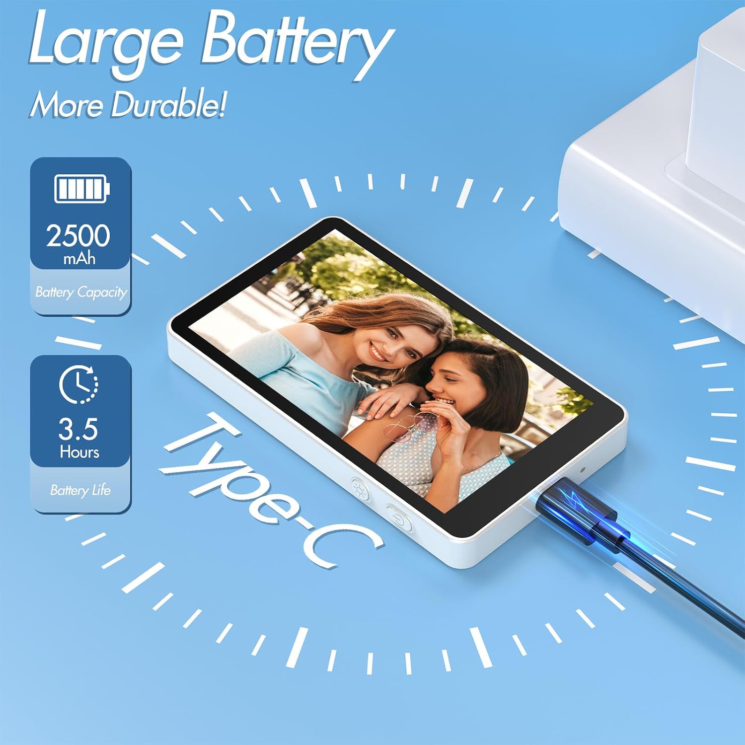 Detalle 2 de XJUGEZ Écran de retour 4K pour smartphone