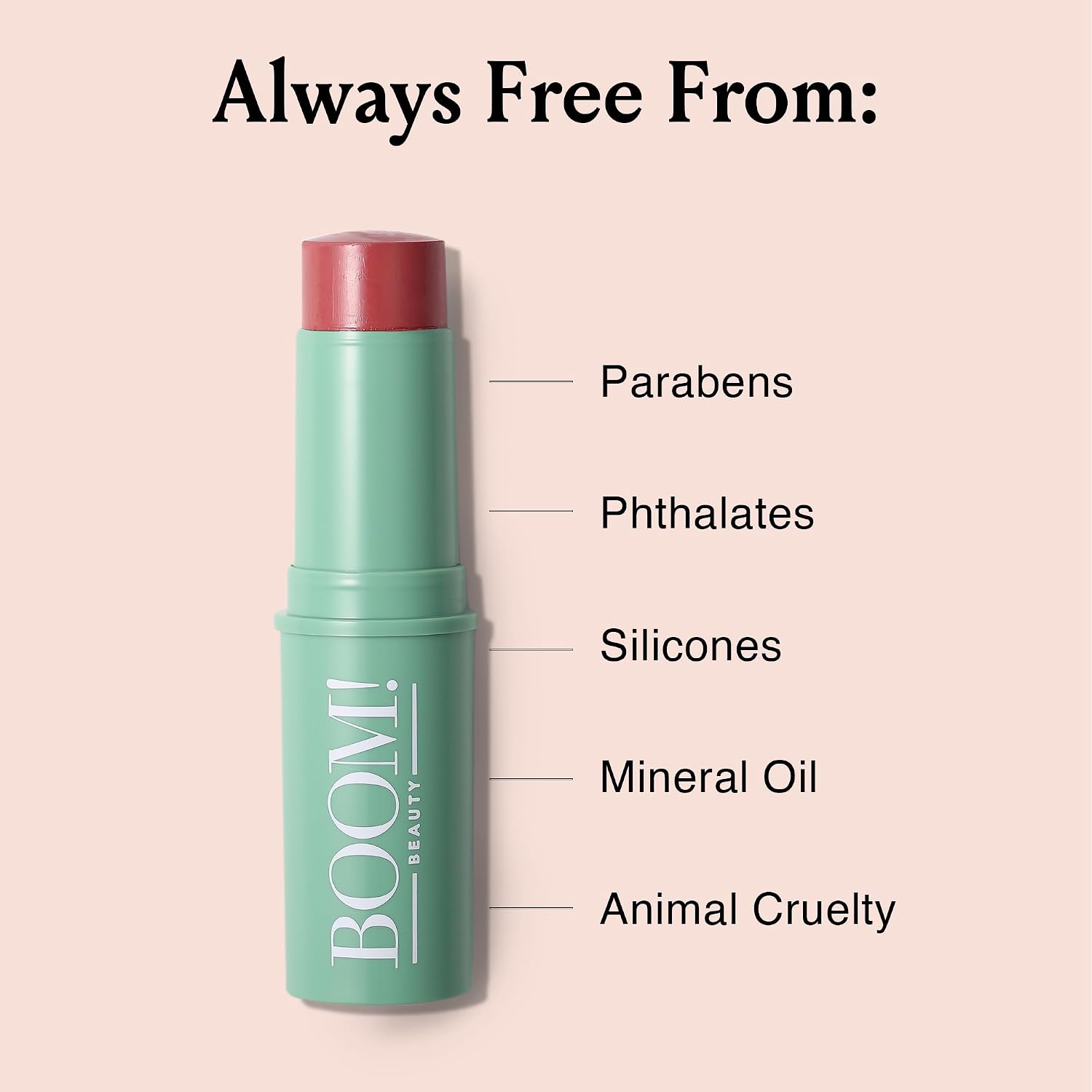Thumbnail 5 de BOOM! Boomstick Rose Nude cream blush ๐