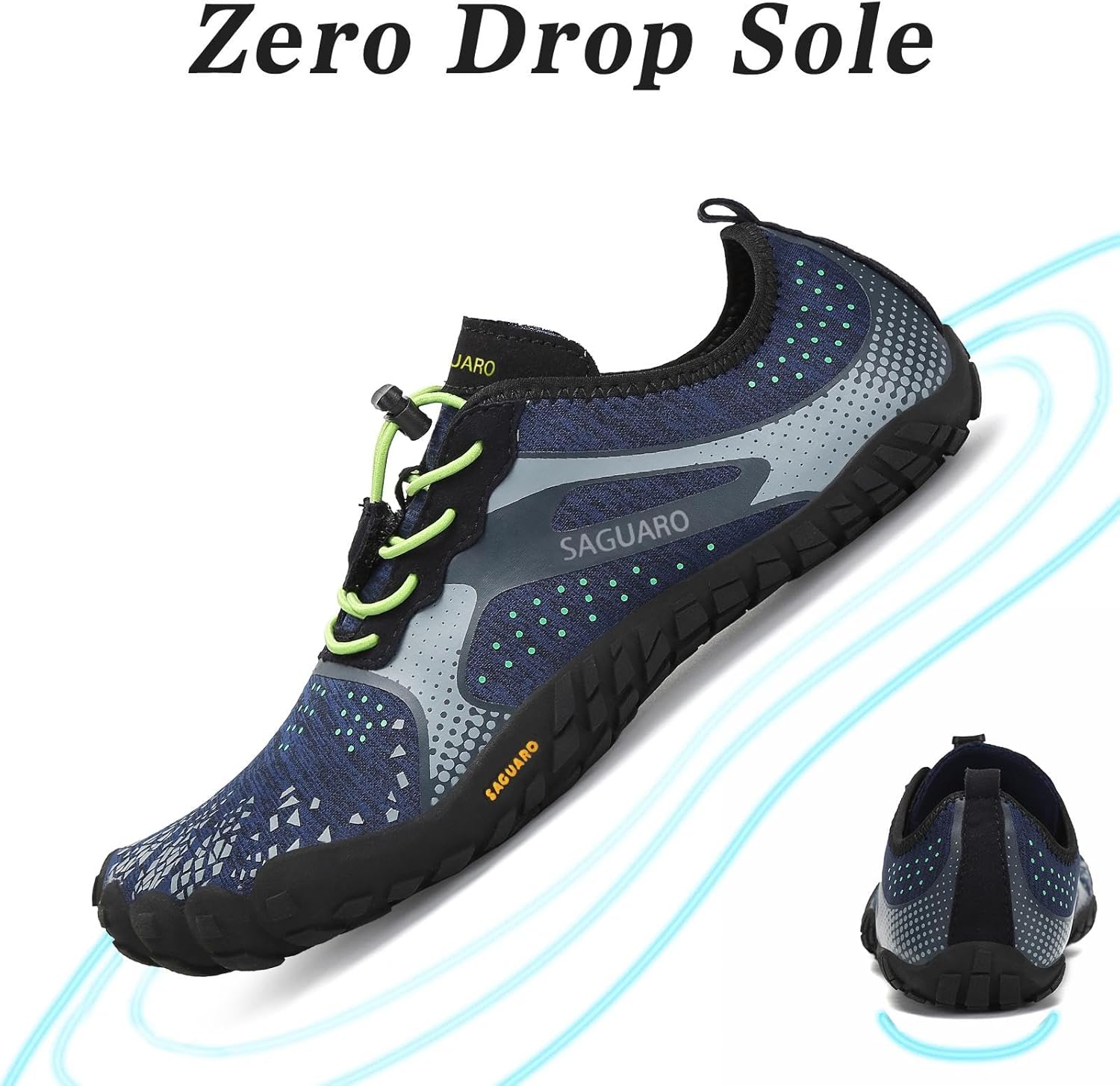 Thumbnail 4 de SAGUARO Unisex Barfußschuhe Traillaufschuhe – Schnell Trocknend, Wassersport geeignet, Gr. 36–50