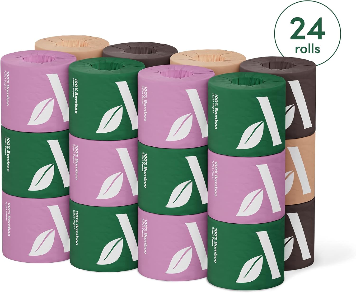 Detalle 2 de Amazon Aware Bamboo Toilet Paper, 24 Rolls