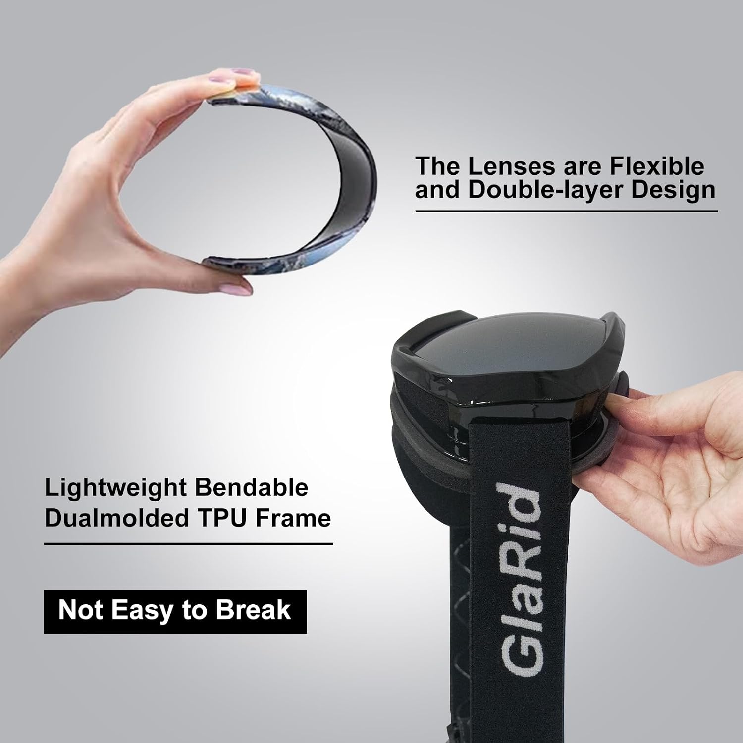 Thumbnail 6 de GlaRid OTG Ski Goggles UV protection