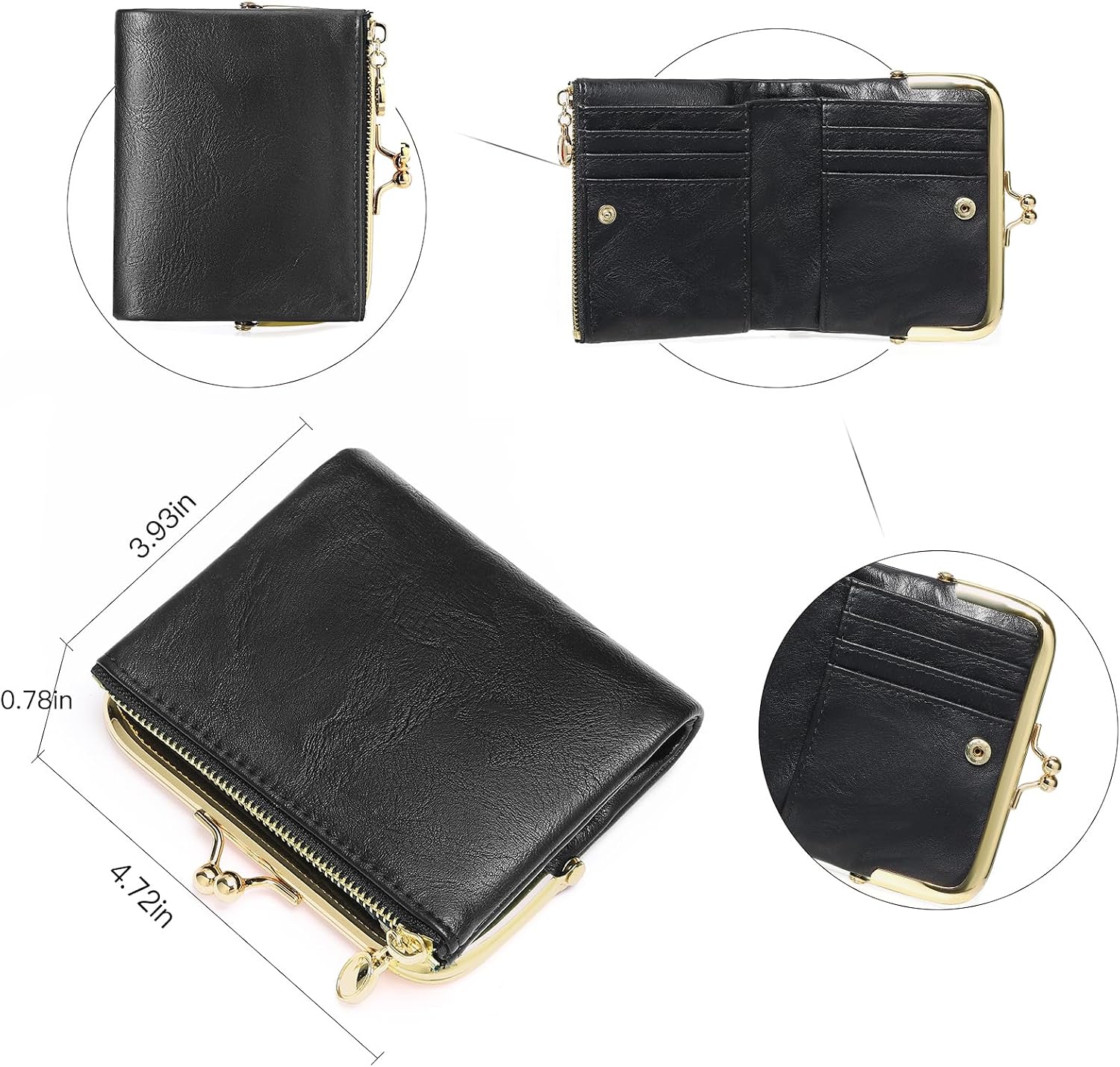 Thumbnail 2 de FALAN MULE RFID wallet purse, 12 cm