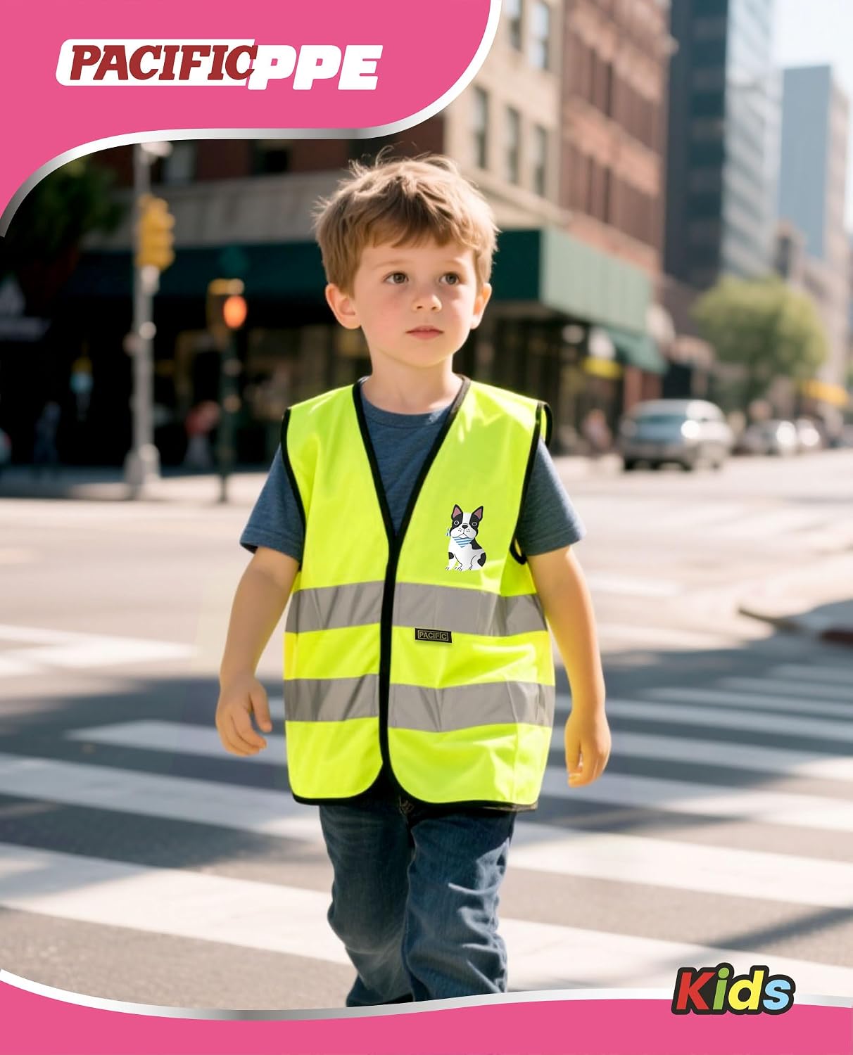 Detalle 2 de PACIFIC PPE Kids Safety Vest X-Small