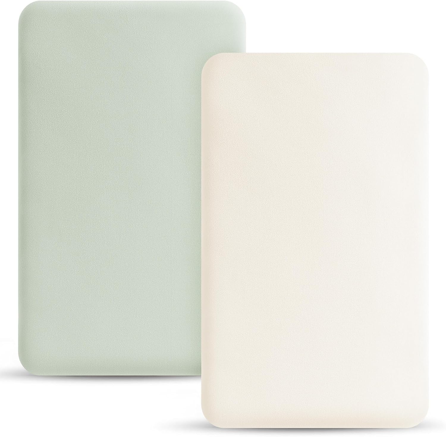 Thumbnail 6 de Bearmoss Next To Me Crib Sheets 85x51 cm — 2 Pack Apricot Powder