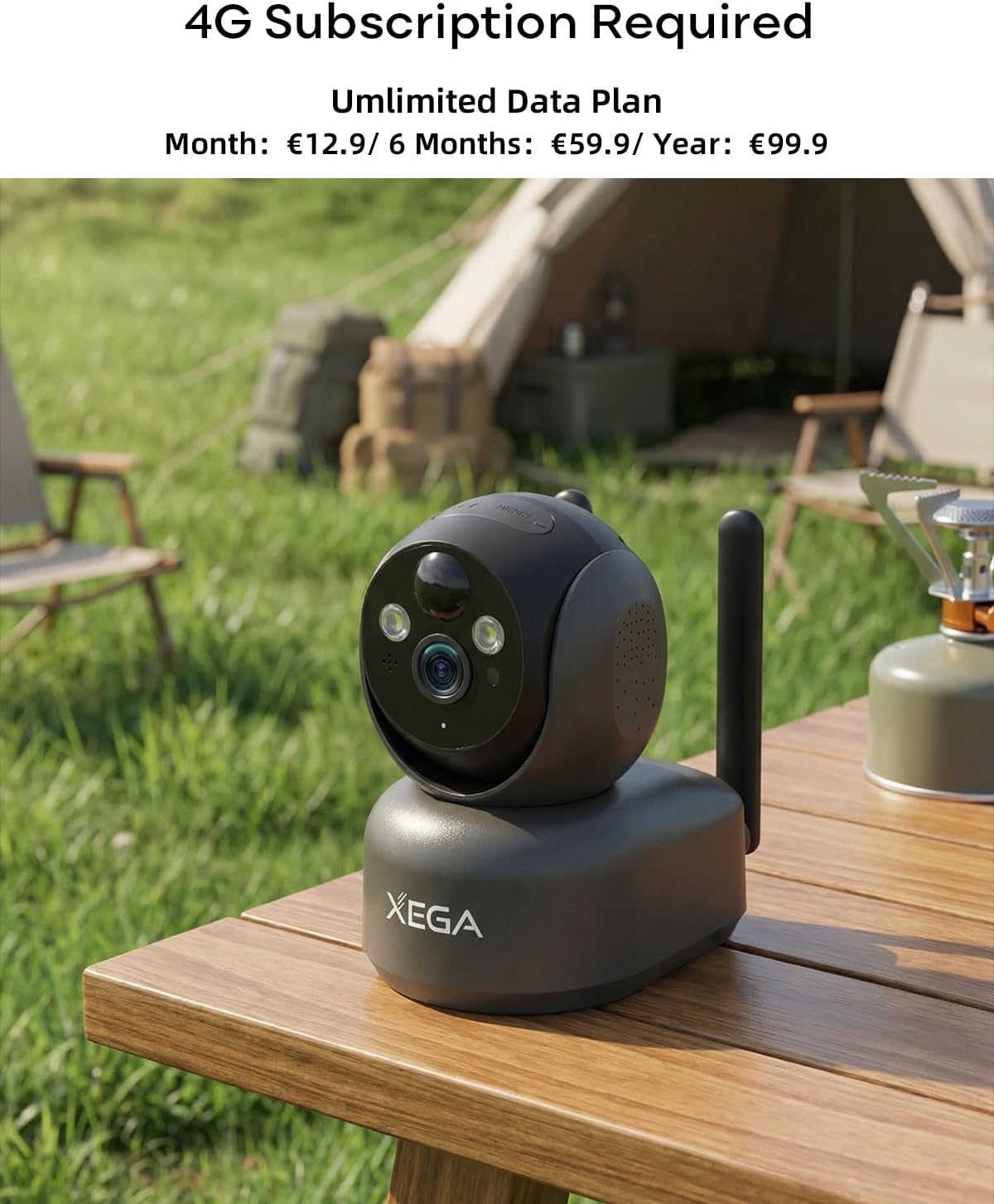 Thumbnail 2 de Xega 4G CCTV Indoor Security Camera