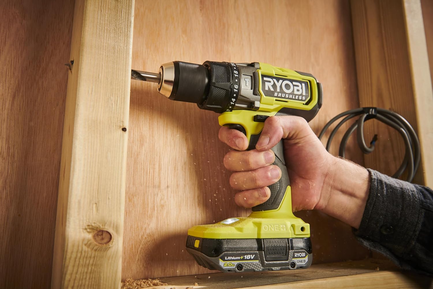 Thumbnail 5 de Ryobi RPD18BL2-0 cordless brushless drill