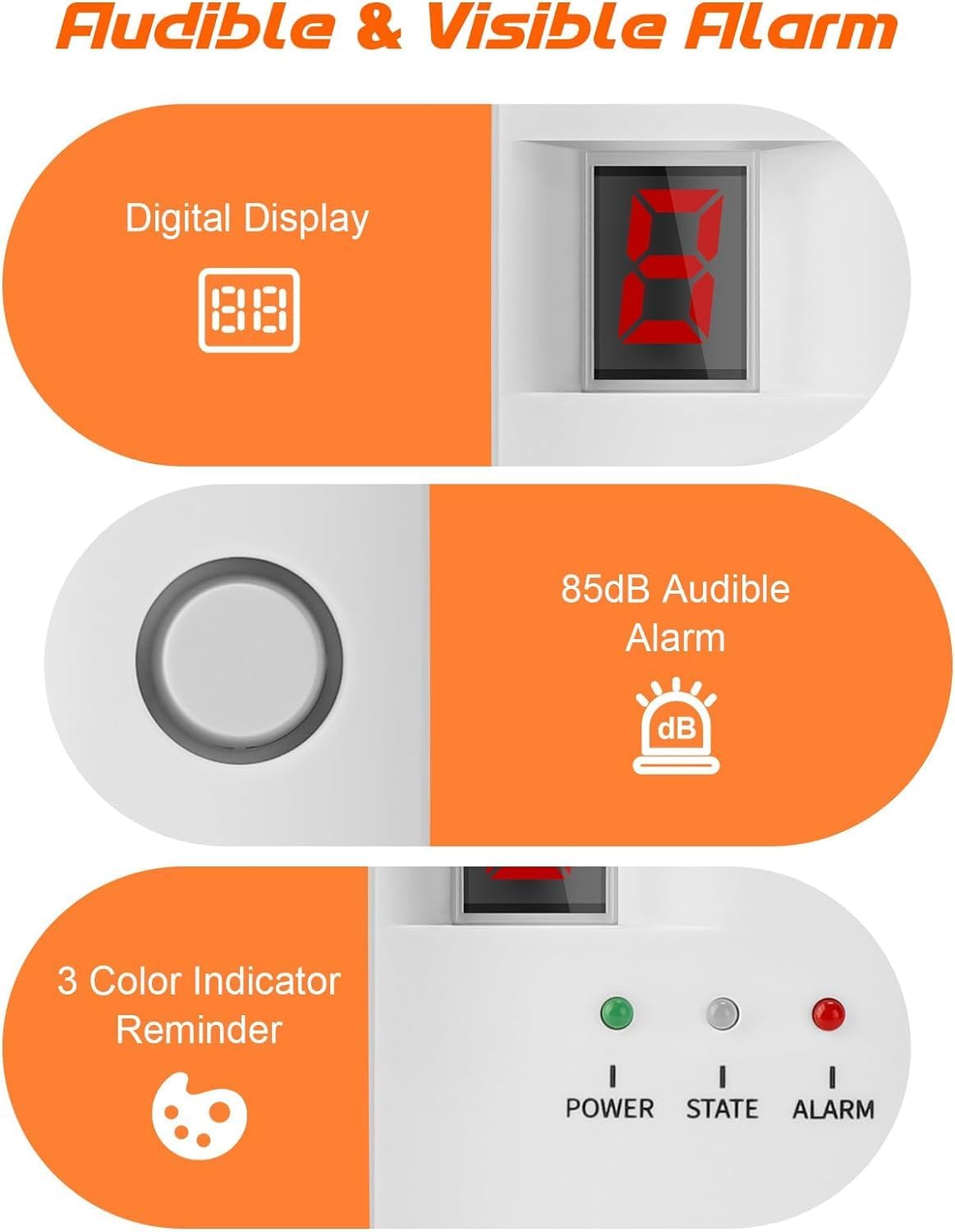 Thumbnail 4 de Natural Gas Detector 85 dB